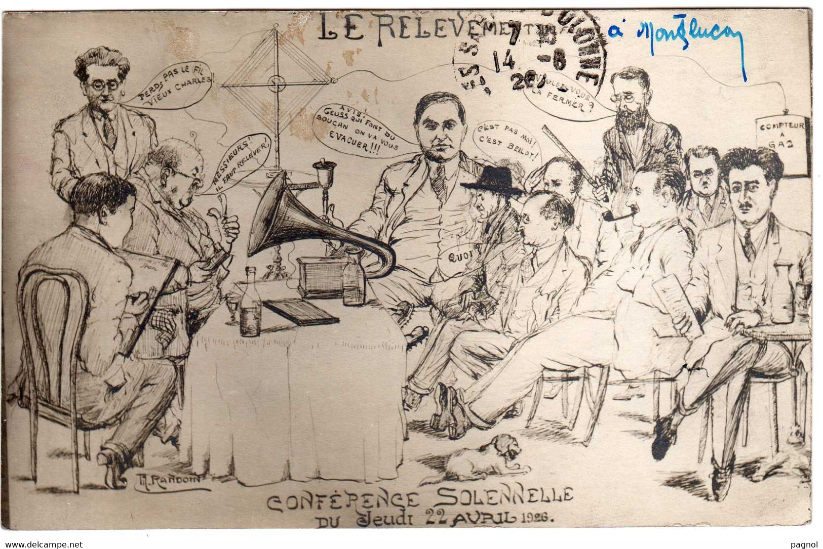 Politique : Le Relèvement Du Franc : Conférence Solennelle Du Jeudi 22 Avril 1926 - Events