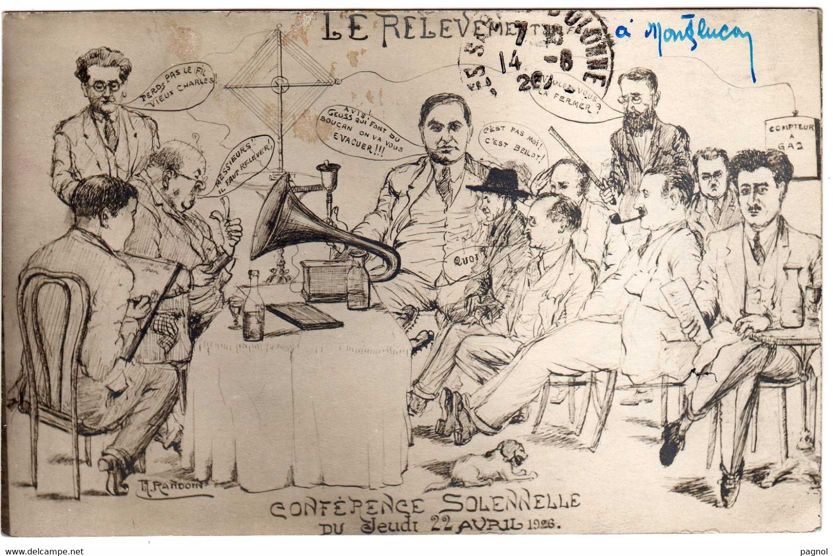 Politique : Le Relèvement Du Franc : Conférence Solennelle Du Jeudi 22 Avril 1926 - Ereignisse