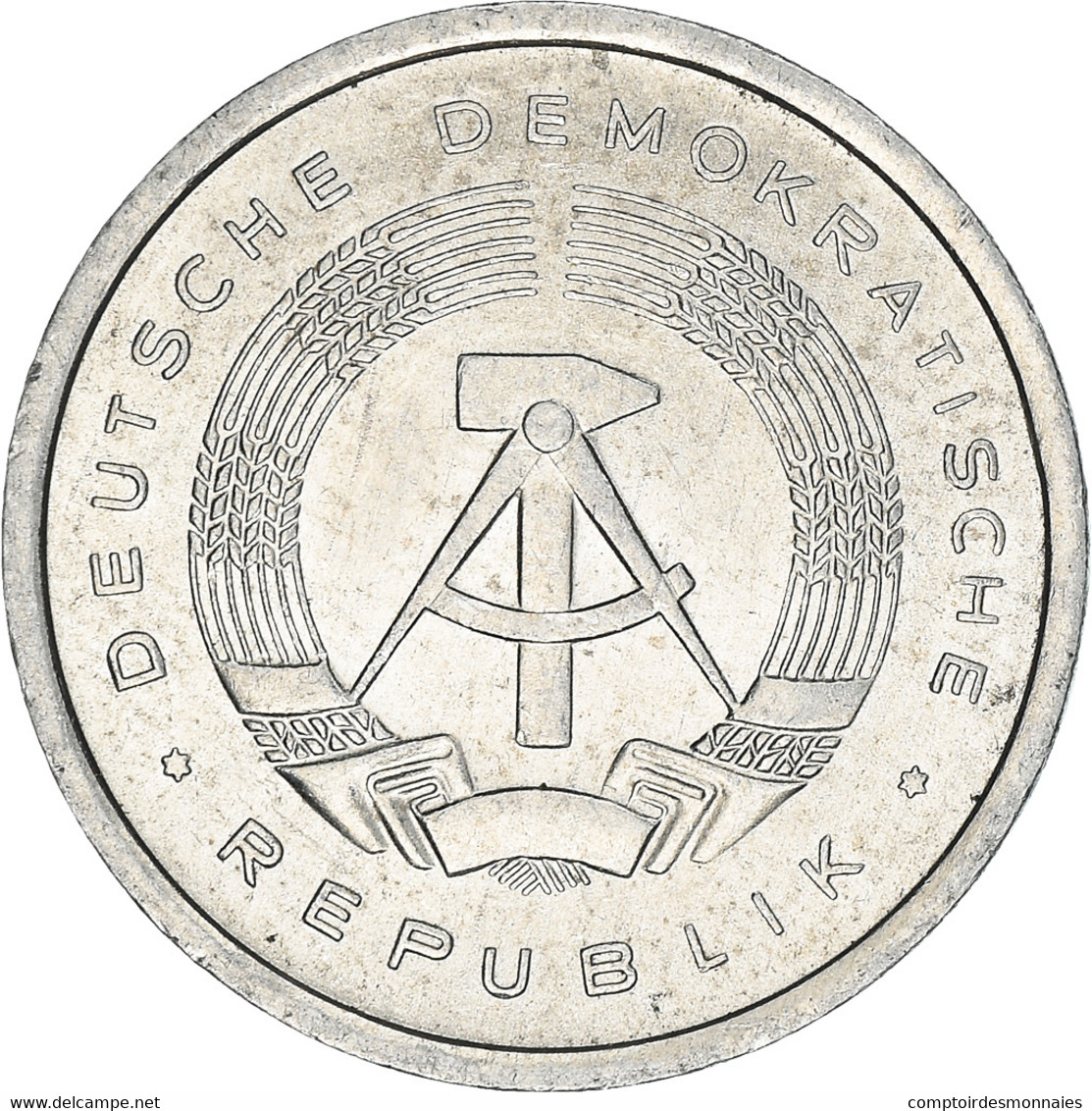 Monnaie, GERMAN-DEMOCRATIC REPUBLIC, 5 Pfennig, 1979, Berlin, SUP+, Aluminium - 5 Pfennig