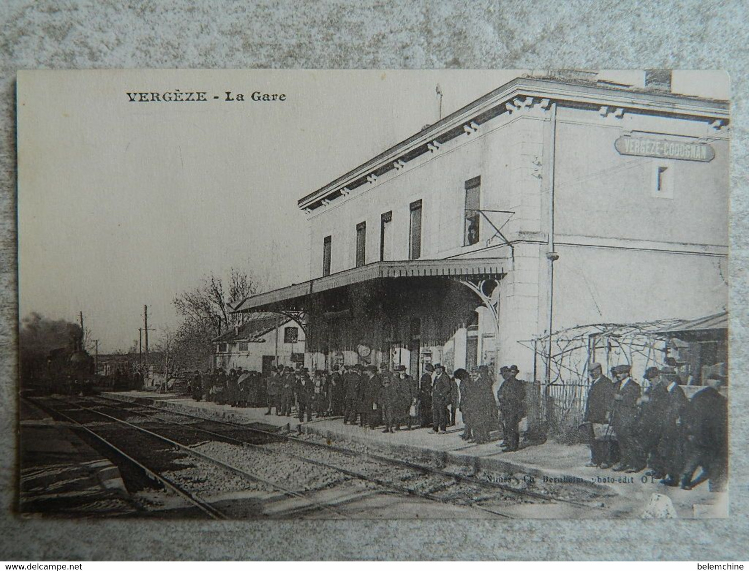 VERGEZE                           LA GARE - Vergèze