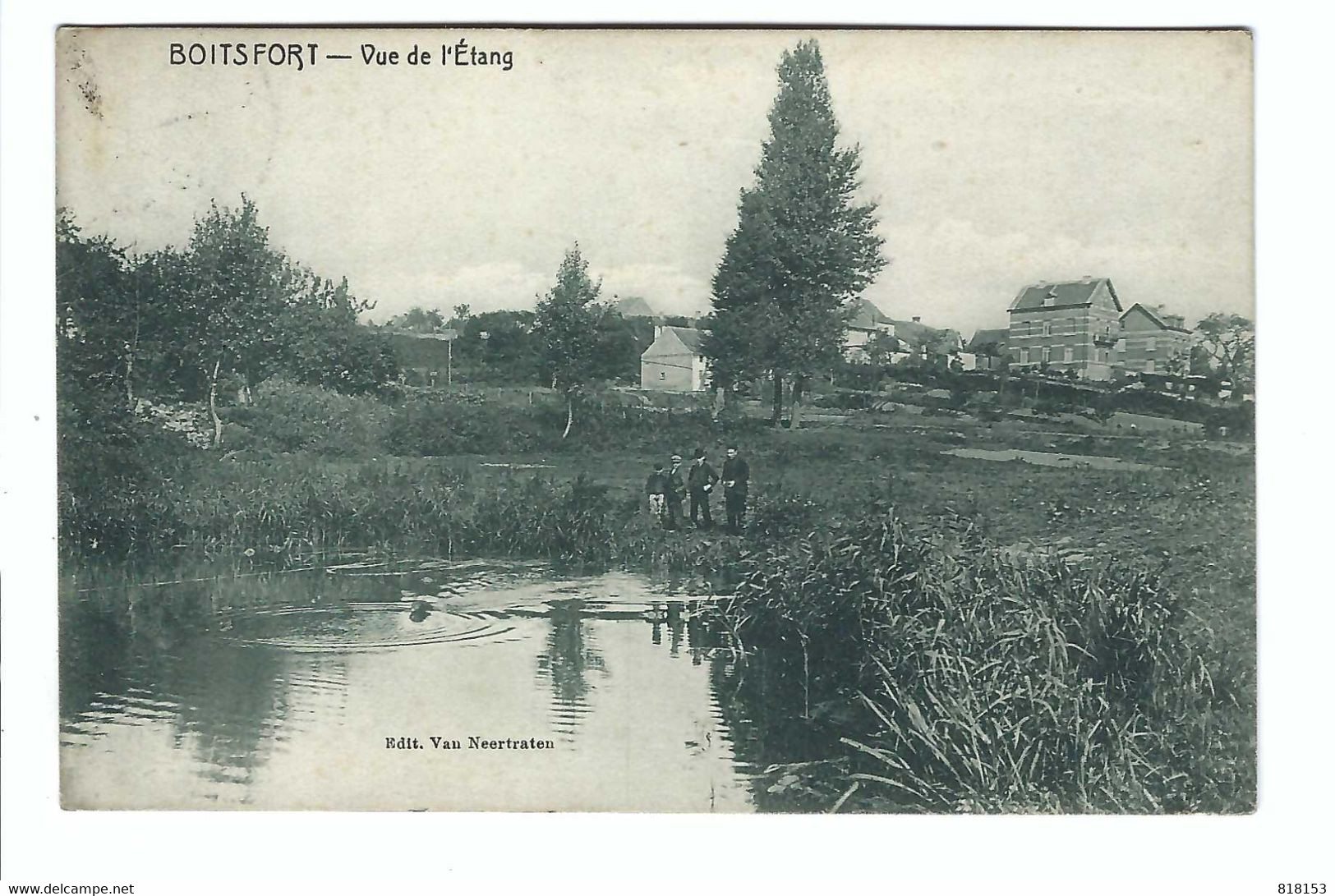 BOITSFORT  -  Vue De L'Etang  1910 - Watermaal-Bosvoorde - Watermael-Boitsfort