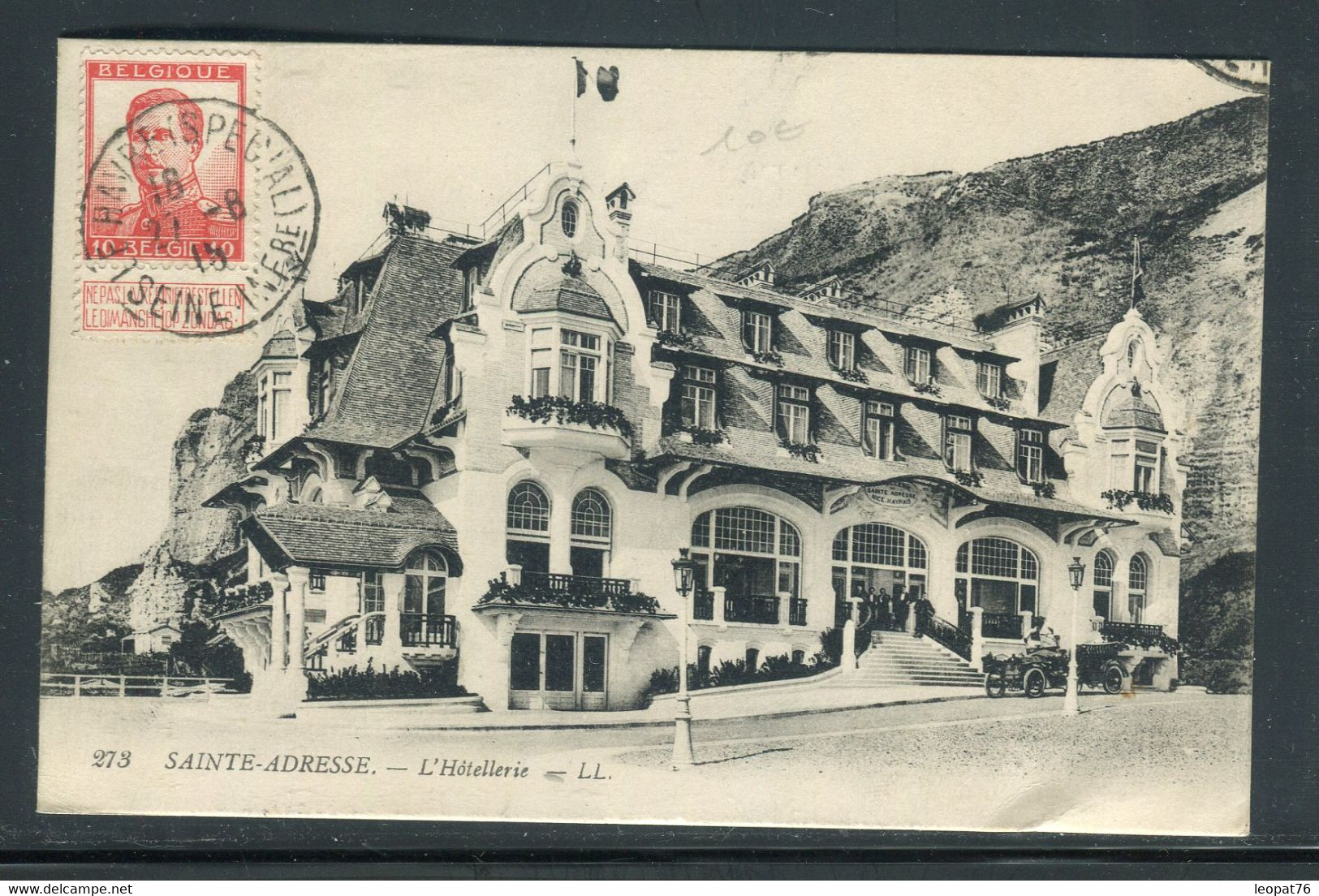 Belgique - Affranchissement Du Havre Sur Carte Postale En 1915 Pour Bordeaux - Prix Fixe - Ref O 86 - Sonstige & Ohne Zuordnung