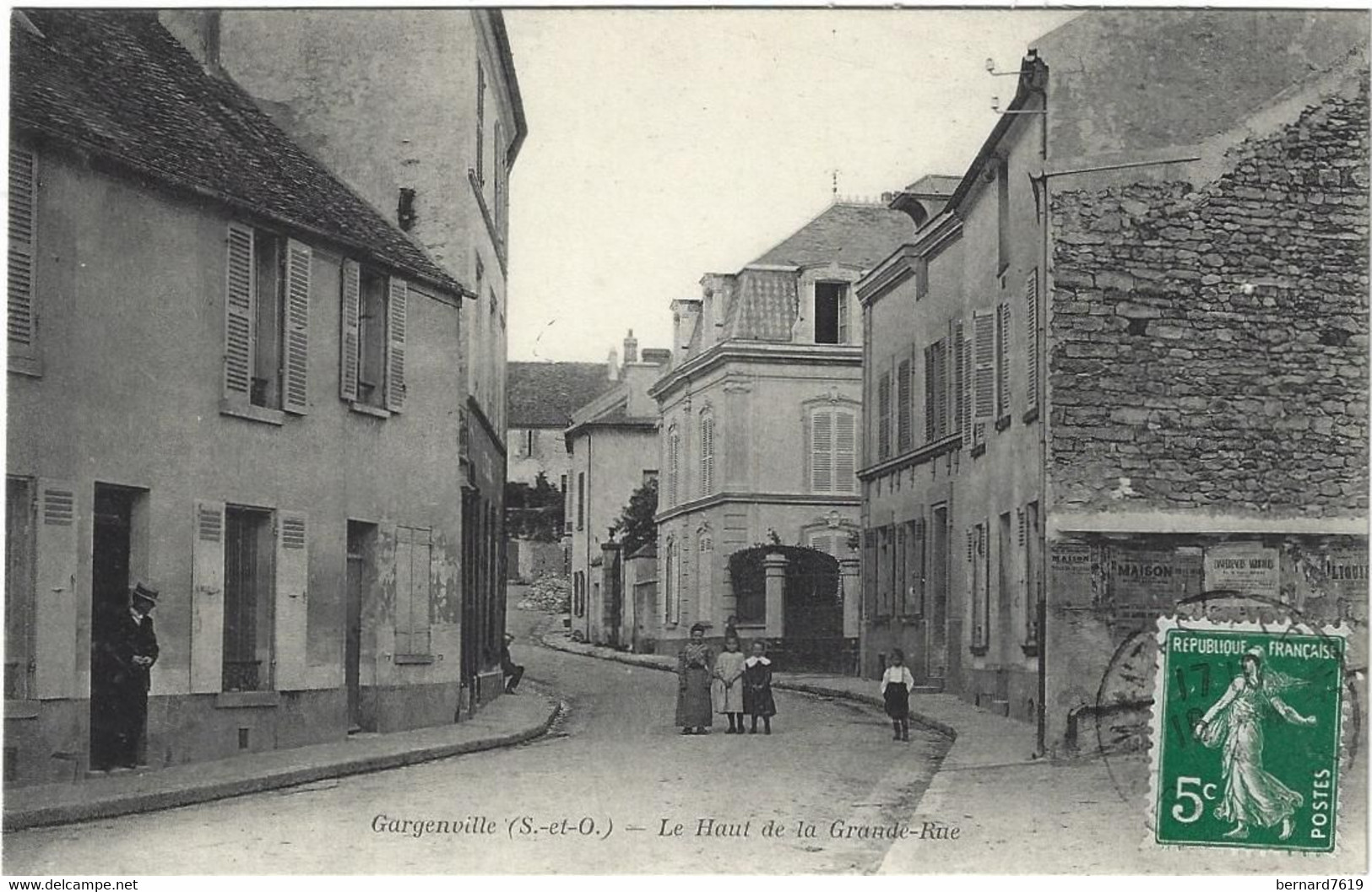 78   Gargenville  -  Le Haut De La Grande Rue - Gargenville