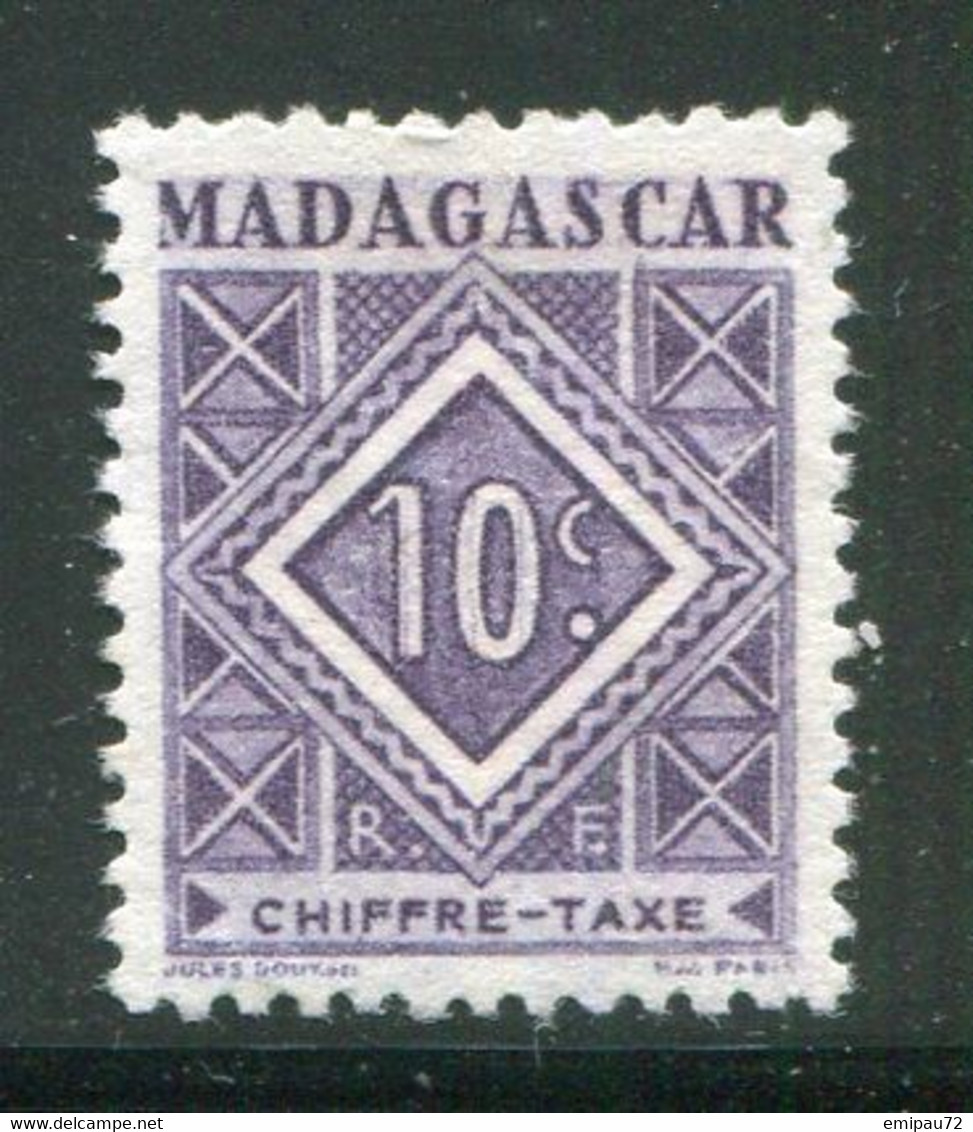 MADAGASCAR- Taxe Y&T N°31- Neuf Sans Gomme - Impuestos