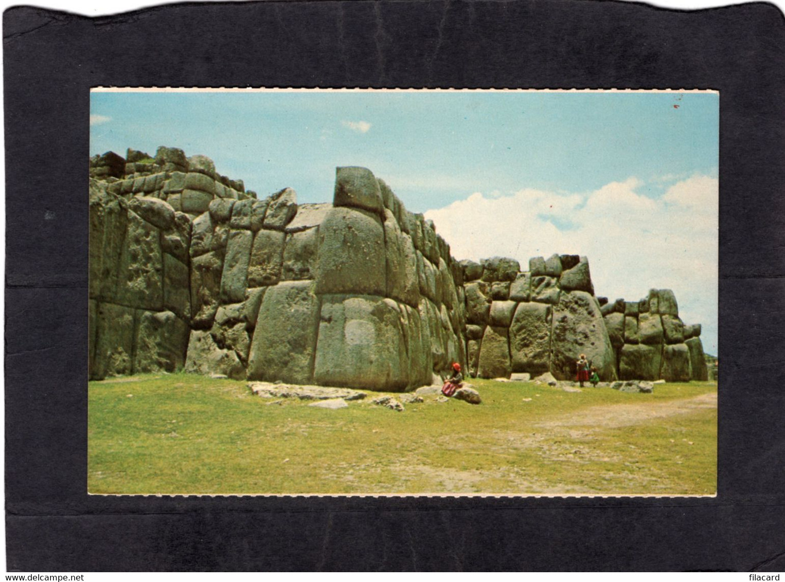 105001          Peru,  Cuzco,  Sacsayhuaman,  Famosa  Fortaleza  Inca,  NV(scritta) - Pérou