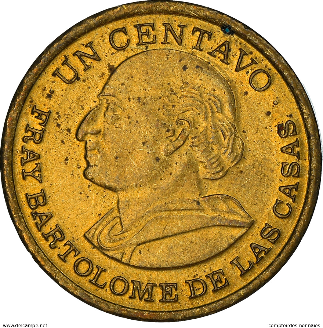 Monnaie, Guatemala, Centavo, Un, 1977, SUP+, Laiton, KM:275.1 - Guatemala