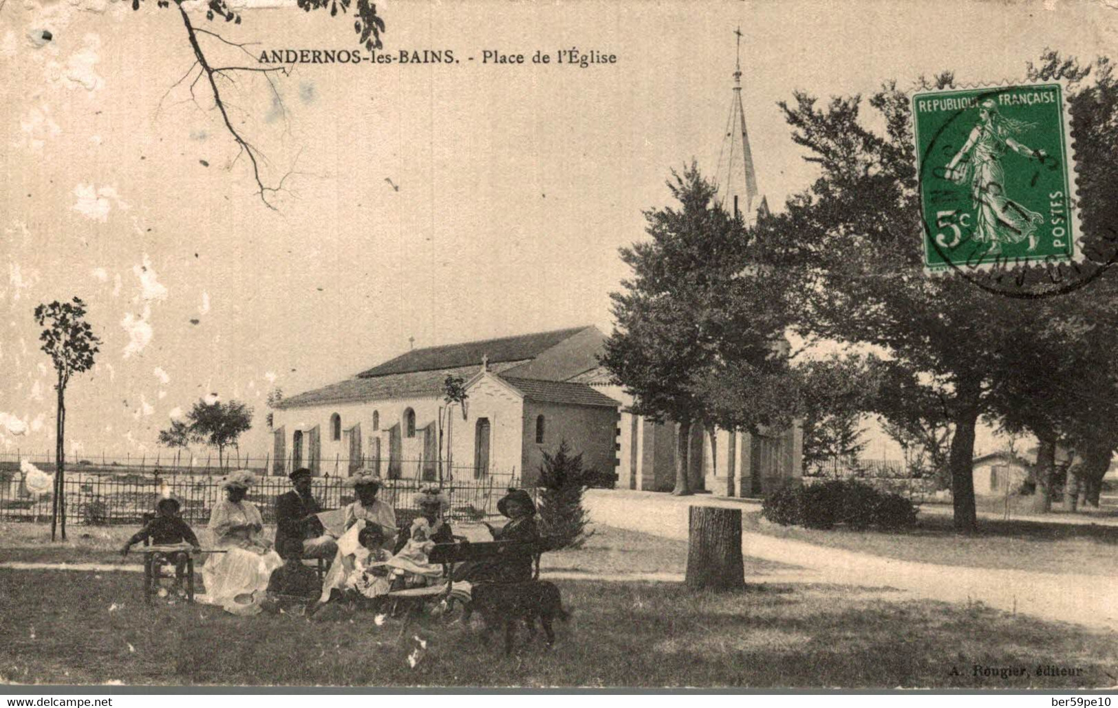 33 ANDERNOS LES BAINS PLACE DE L'EGLISE - Andernos-les-Bains