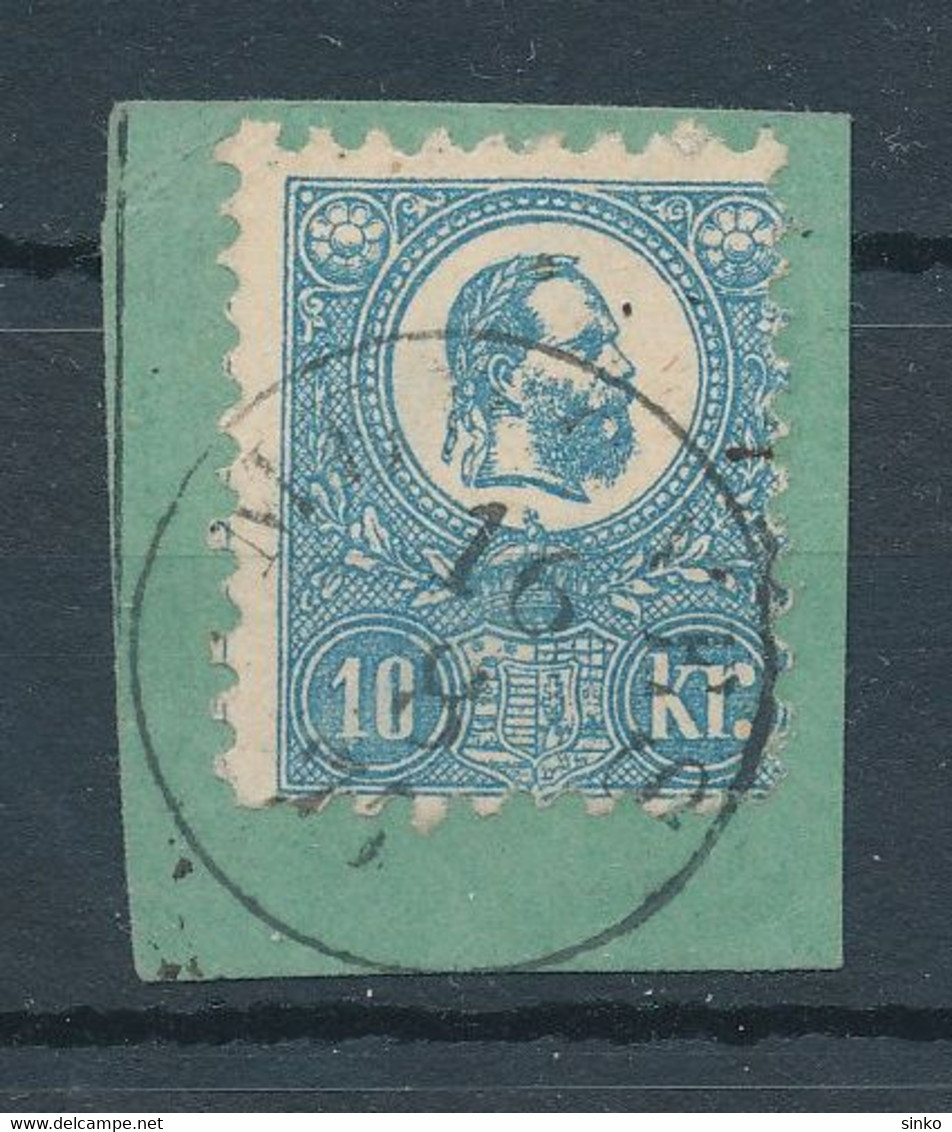 1871. Lithography 10kr Stamp MEDGYES - ...-1867 Prephilately