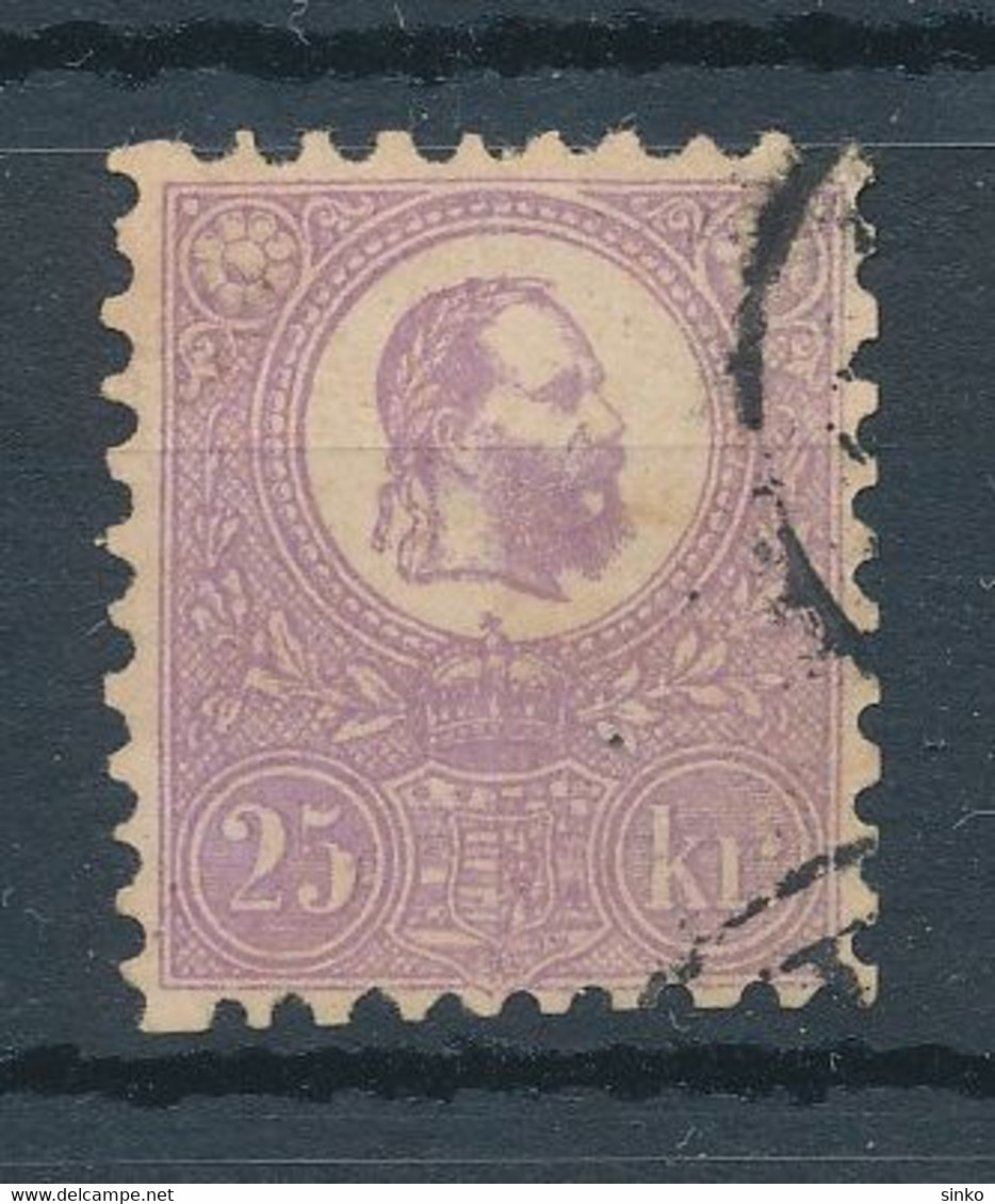 1871. Lithography 25kr Stamp - ...-1867 Préphilatélie