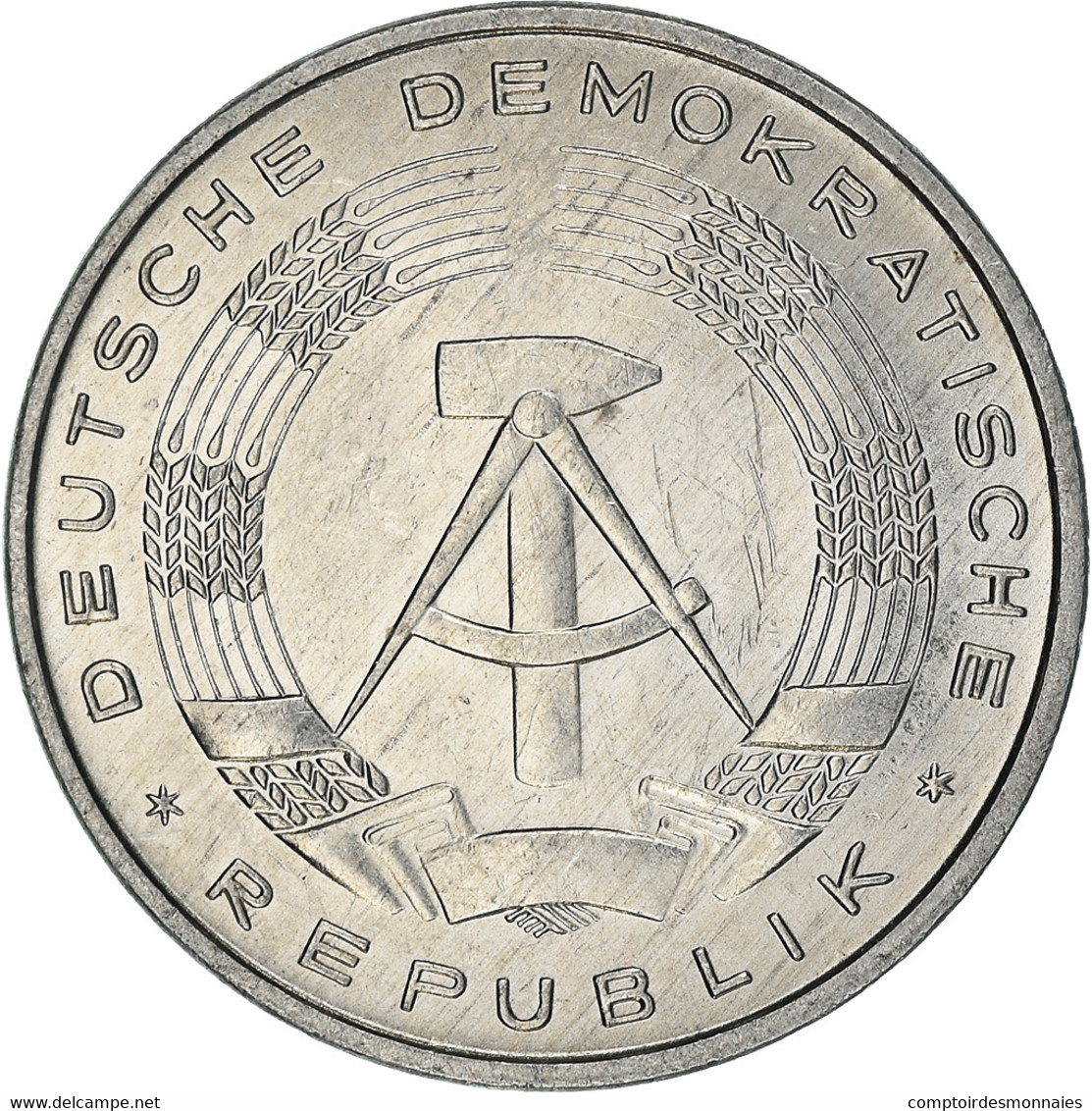 Monnaie, GERMAN-DEMOCRATIC REPUBLIC, 10 Pfennig, 1981, Berlin, SUP+, Aluminium - 10 Pfennig