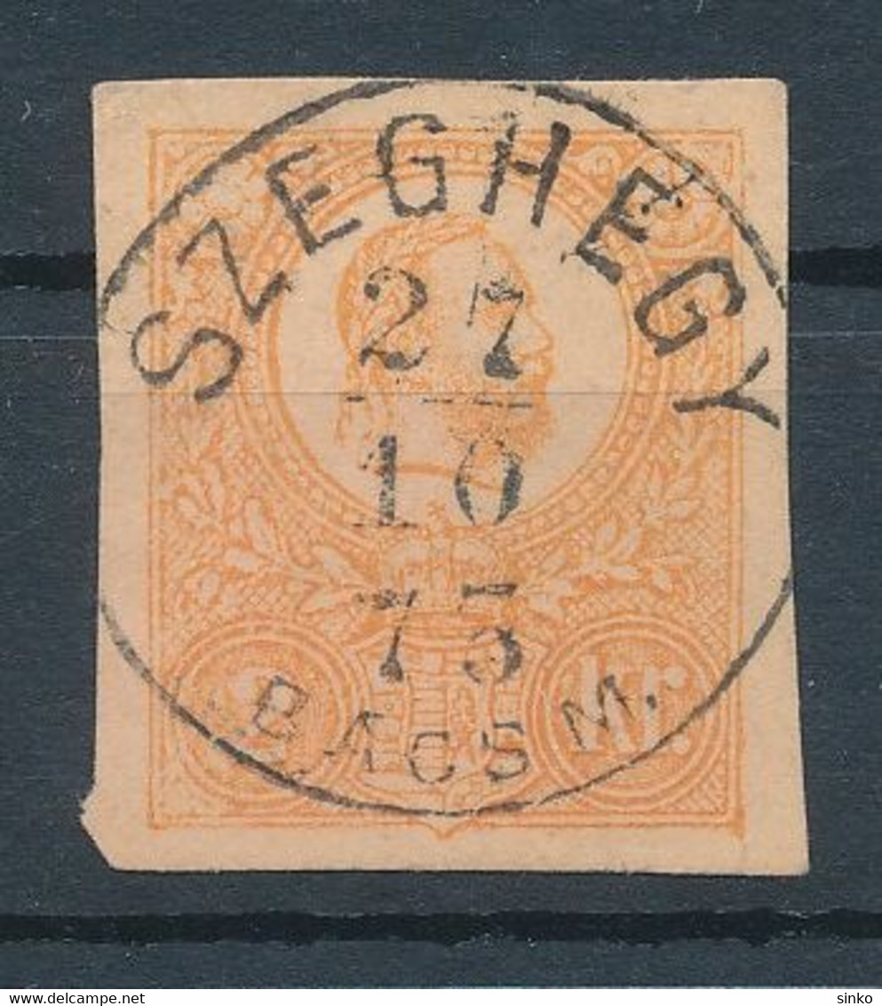 1871. 2kr Letter-card Cutout, SZEGHEGY/BACS M. - ...-1867 Prephilately