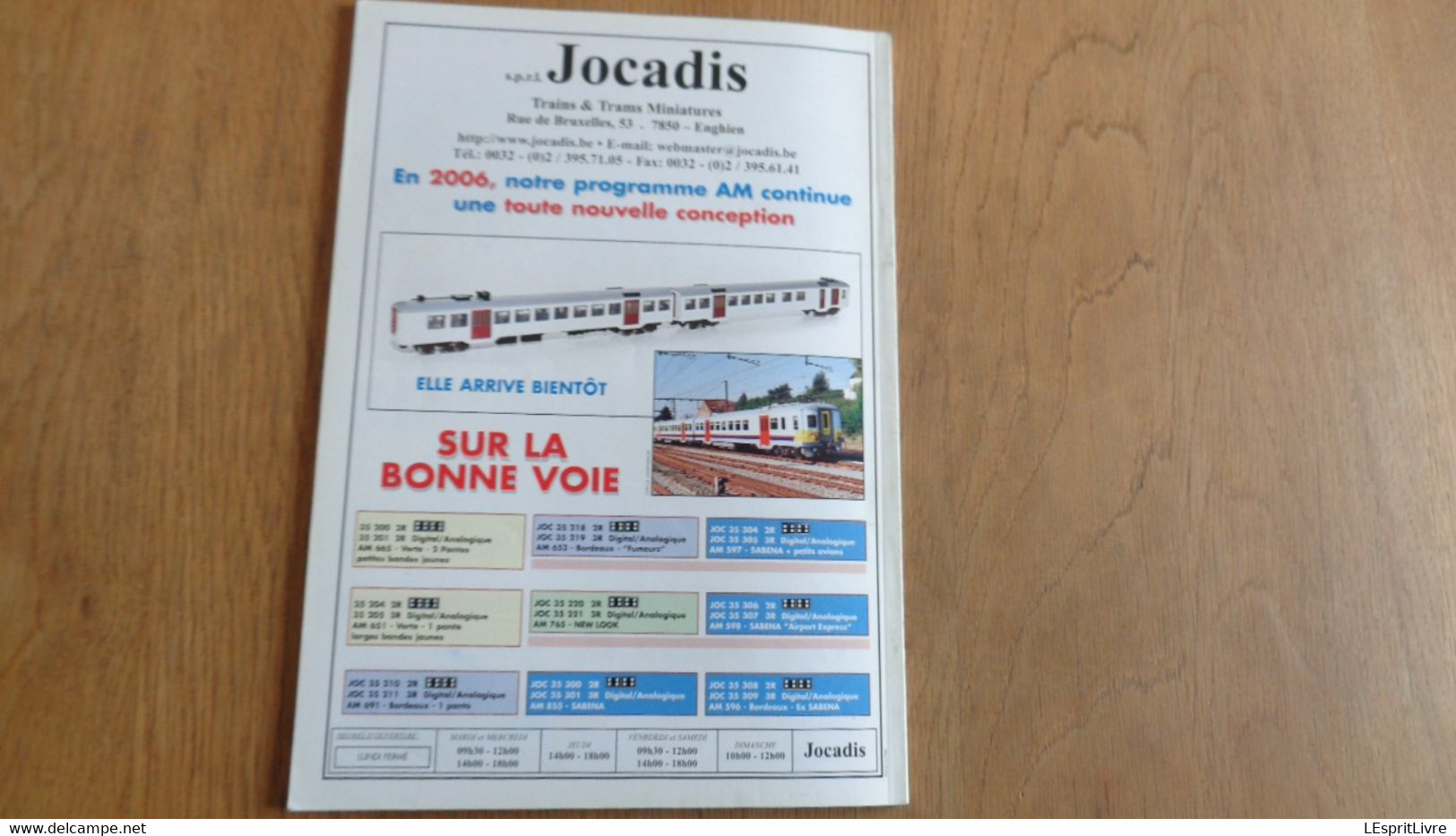 TRAIN MINIATURE N° 52 Chemins de Fer Rail Revue Modélisme Maquettisme SNCB NMBS Réseau Gare LS Models Série 13 SNCB