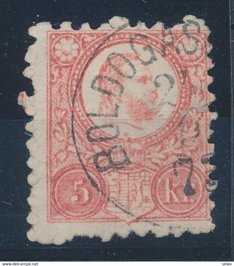 1871. Engraved, 5kr Stamp BOLDOGASSZONY - ...-1867 Préphilatélie