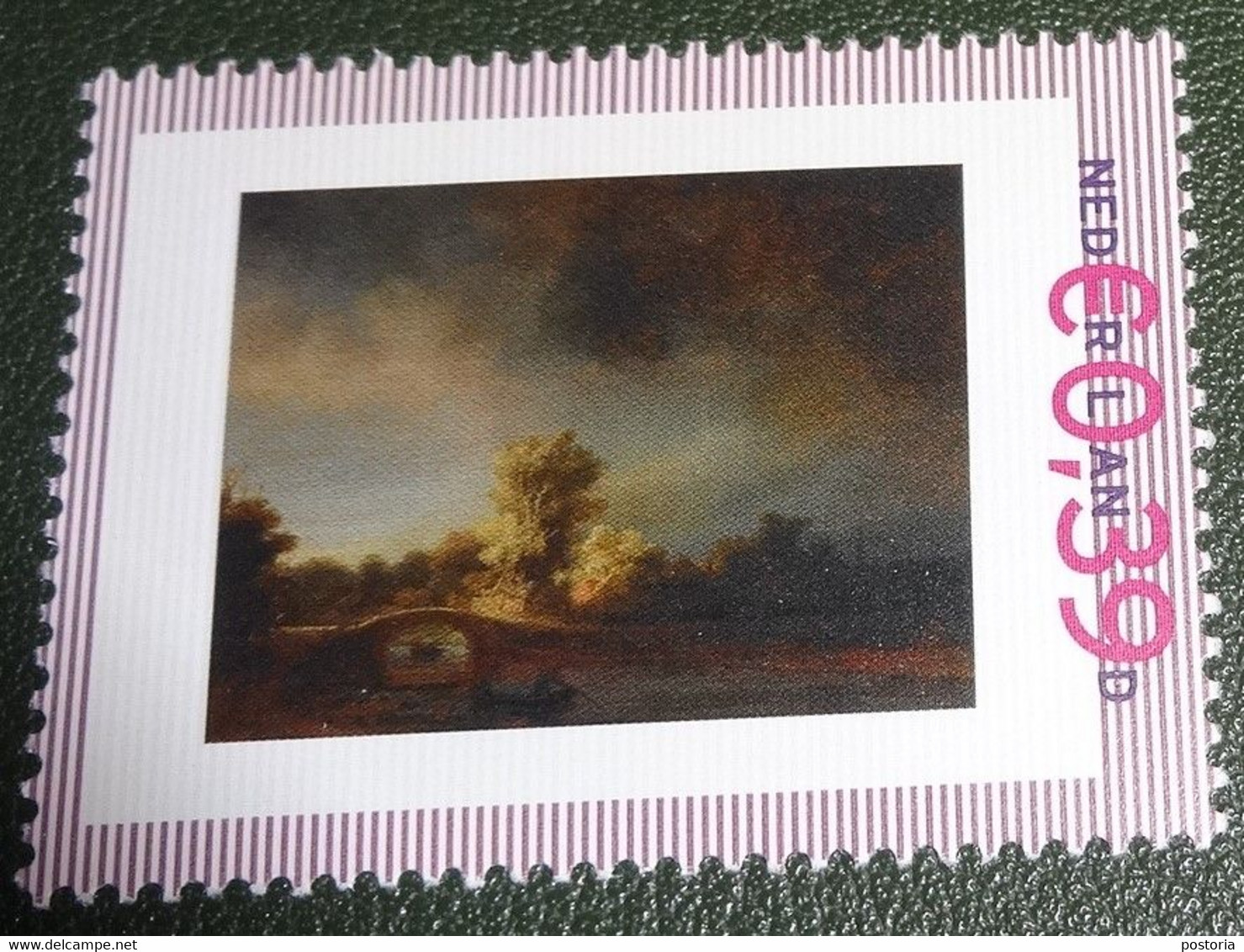 Nederland - NVPH - 2420-A6 - 2008 - Persoonlijke Postfris - MNH - Rembrandt En Leerlingen - Landschap Met Stenen Brug - Personnalized Stamps