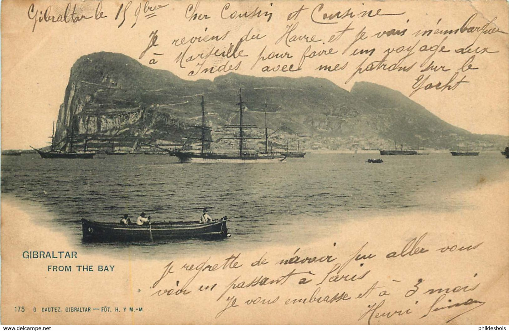 GIBRALTAR  From The Bay - Gibraltar