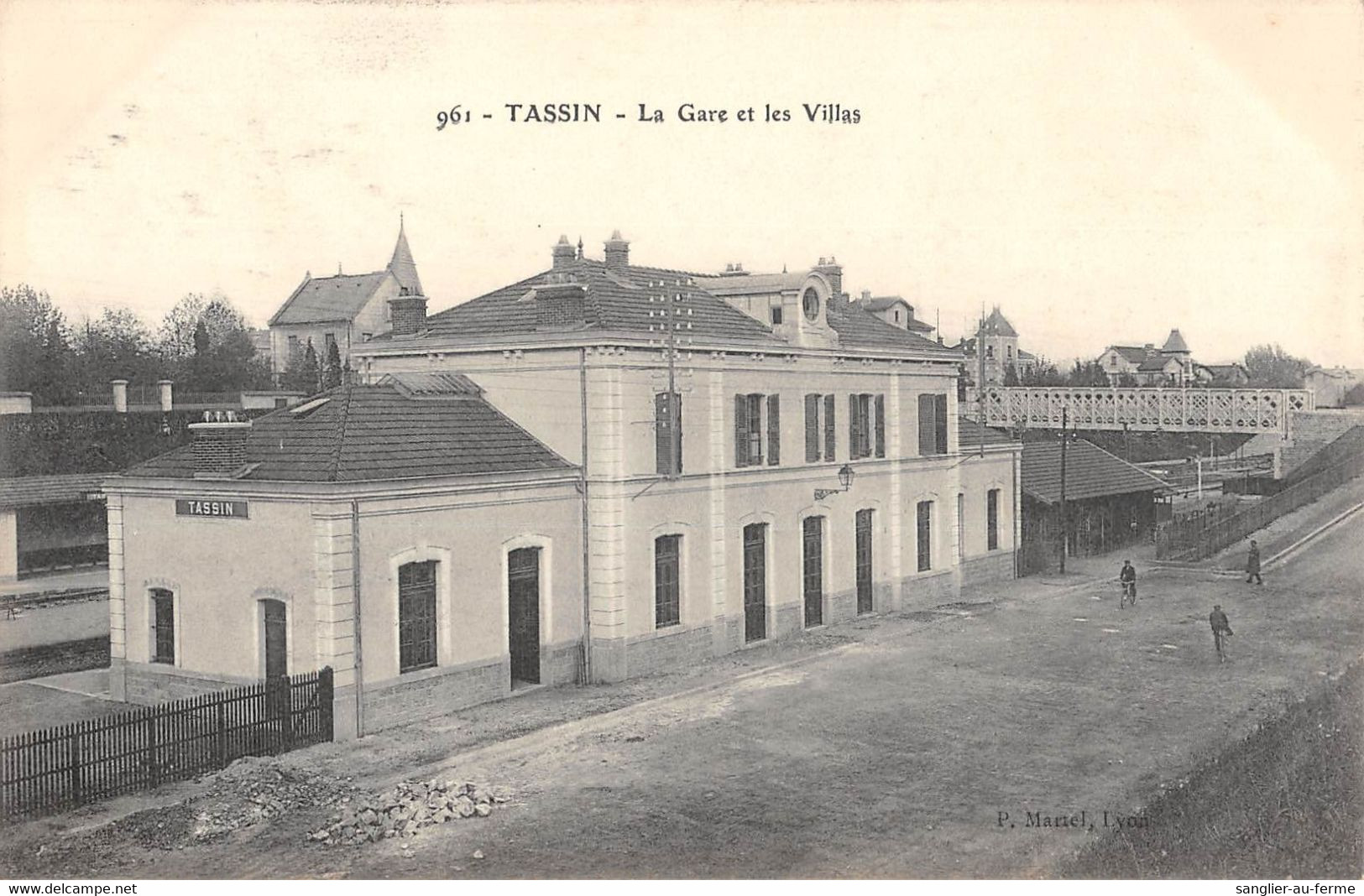 CPA 69 TASSIN LA GARE ET LES VILLAS - Other & Unclassified