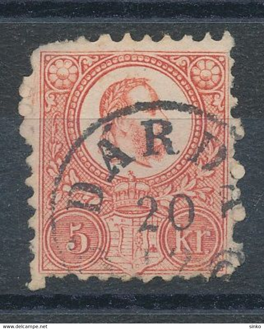 1871. Engraved, 5kr Stamp DARDA - ...-1867 Préphilatélie