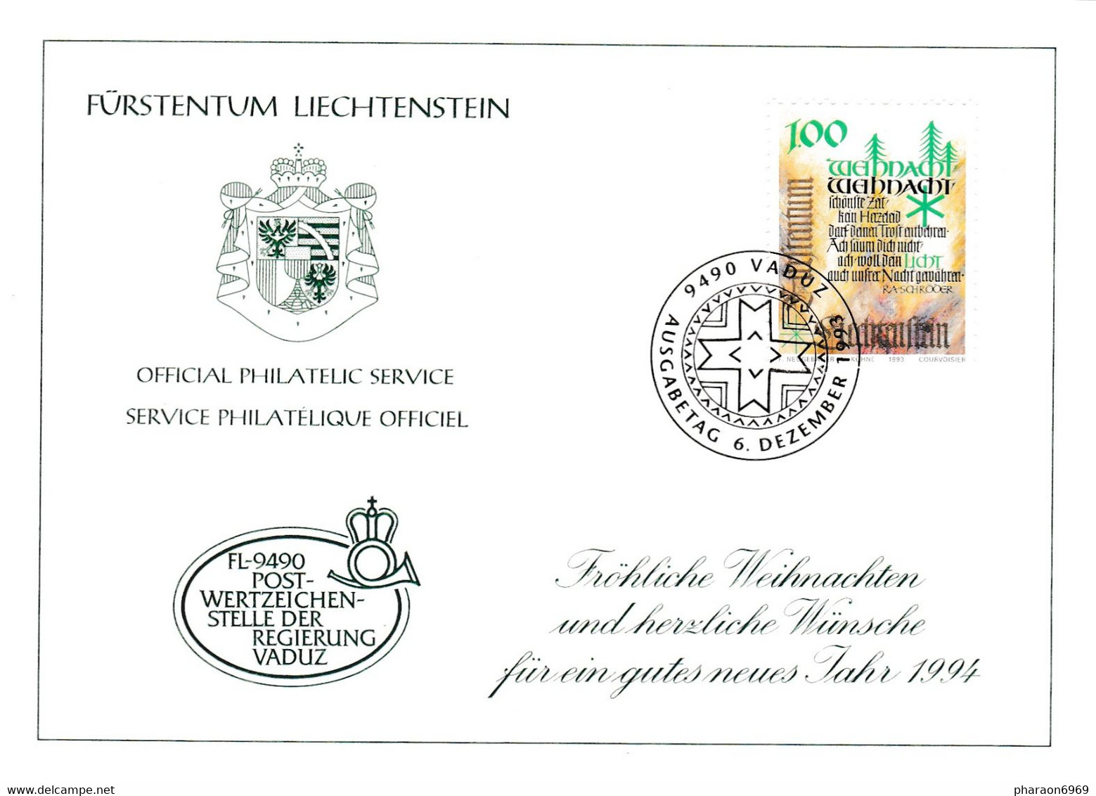 Fürstentum - Lettres & Documents