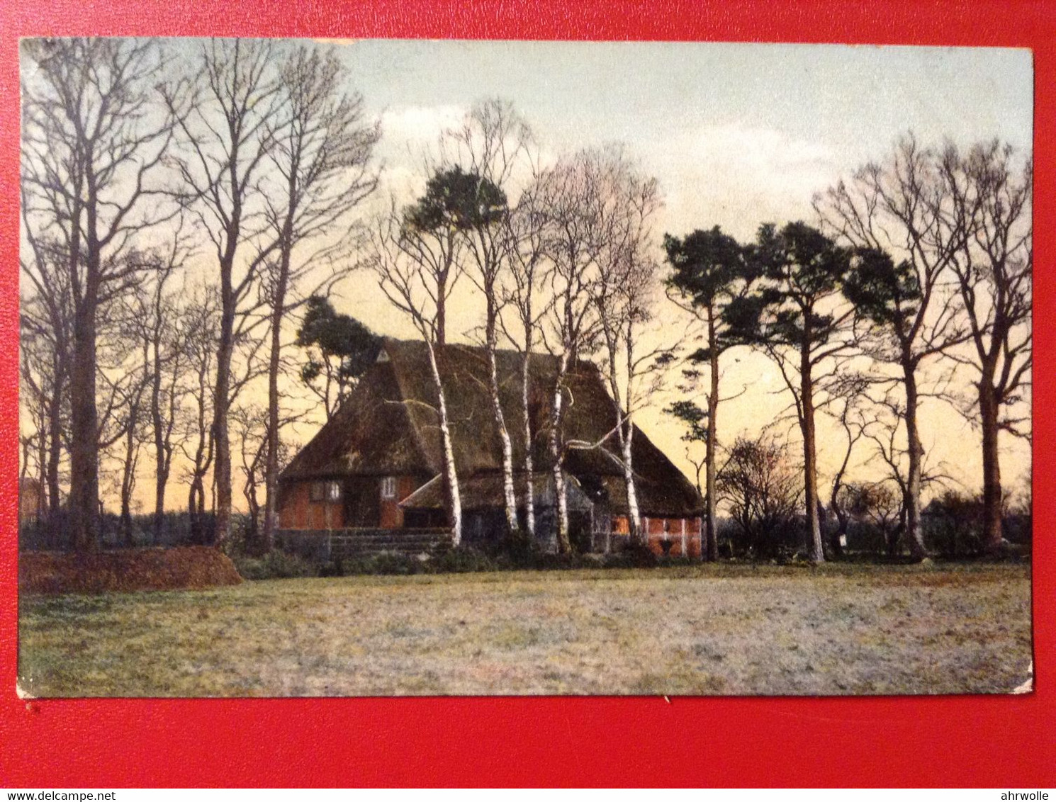 AK Oldenburger Land Landhaus In Bürgerfeld Bahnpoststempel 1906 - Oldenburg (Holstein)