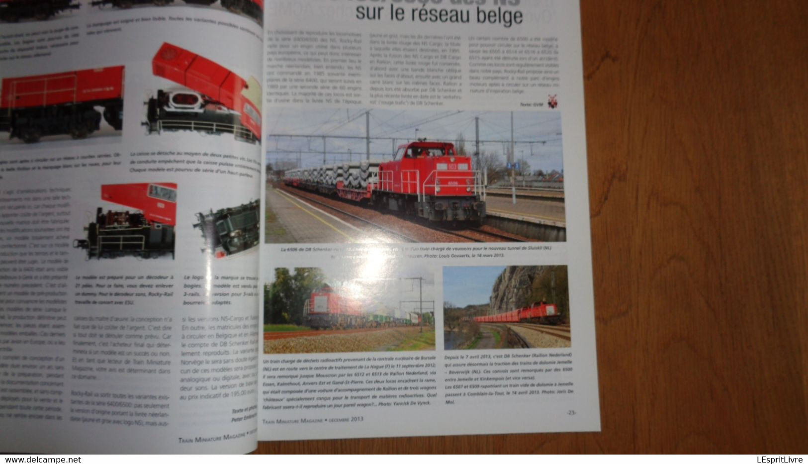 TRAIN MINIATURE N° 131 Chemins De Fer Rail Revue Modélisme Maquettisme SNCB NMBS Réseau Hasselt Java 1946 Moder - Modelbouw