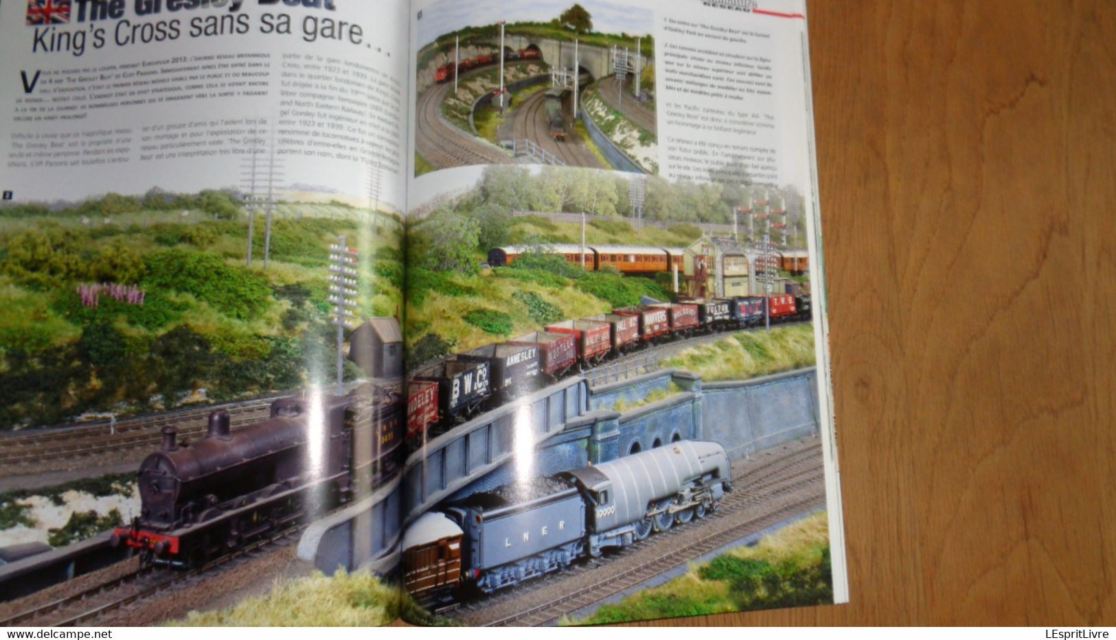 TRAIN MINIATURE N° 138 Chemins de Fer Rail Revue Modélisme Maquettisme SNCB NMBS Réseau ALAF 10 Réseaux Gothard