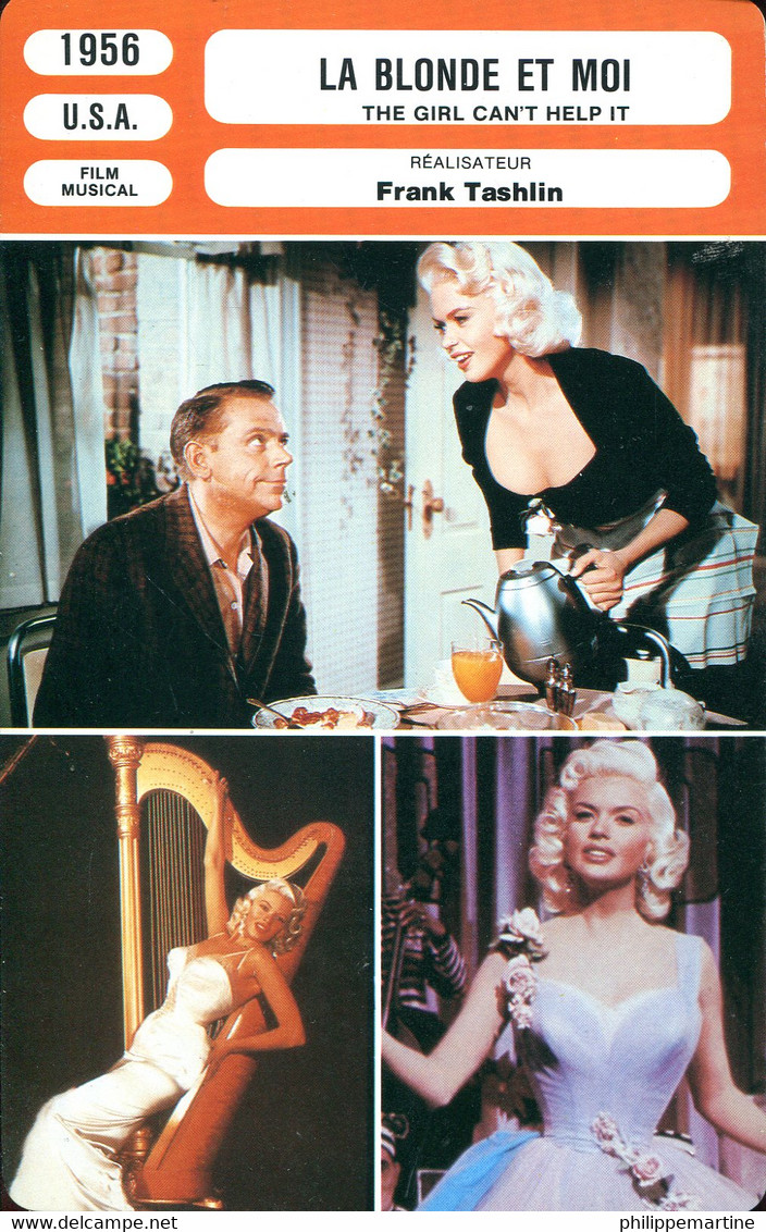 La Blonde Et Moi De Frank Tashlin (Jane Mansfield, Tom Ewell...) - Altri & Non Classificati