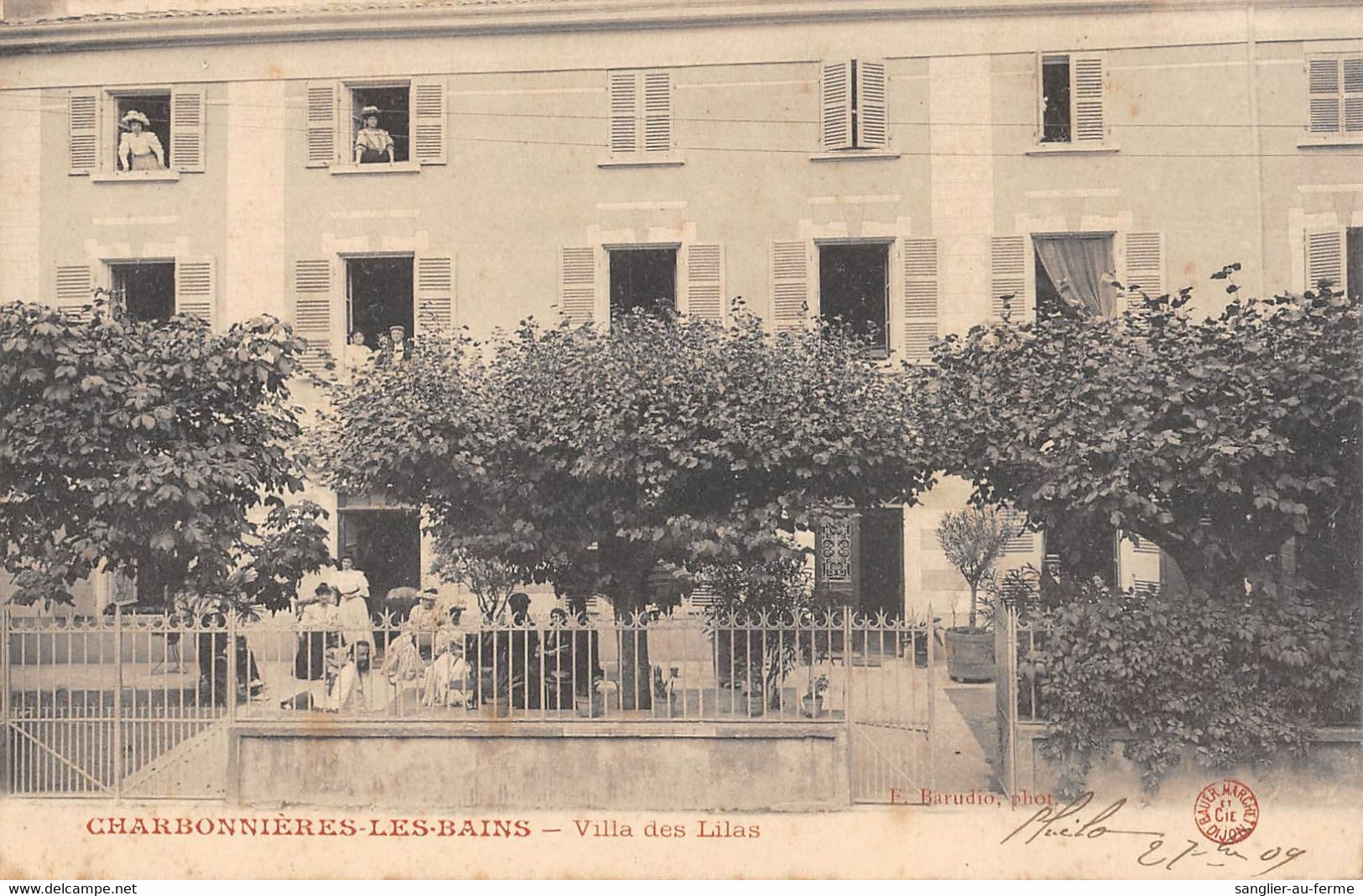 CPA 69 CHARBONNIERES LES BAINS VILLA DES LILAS - Charbonniere Les Bains