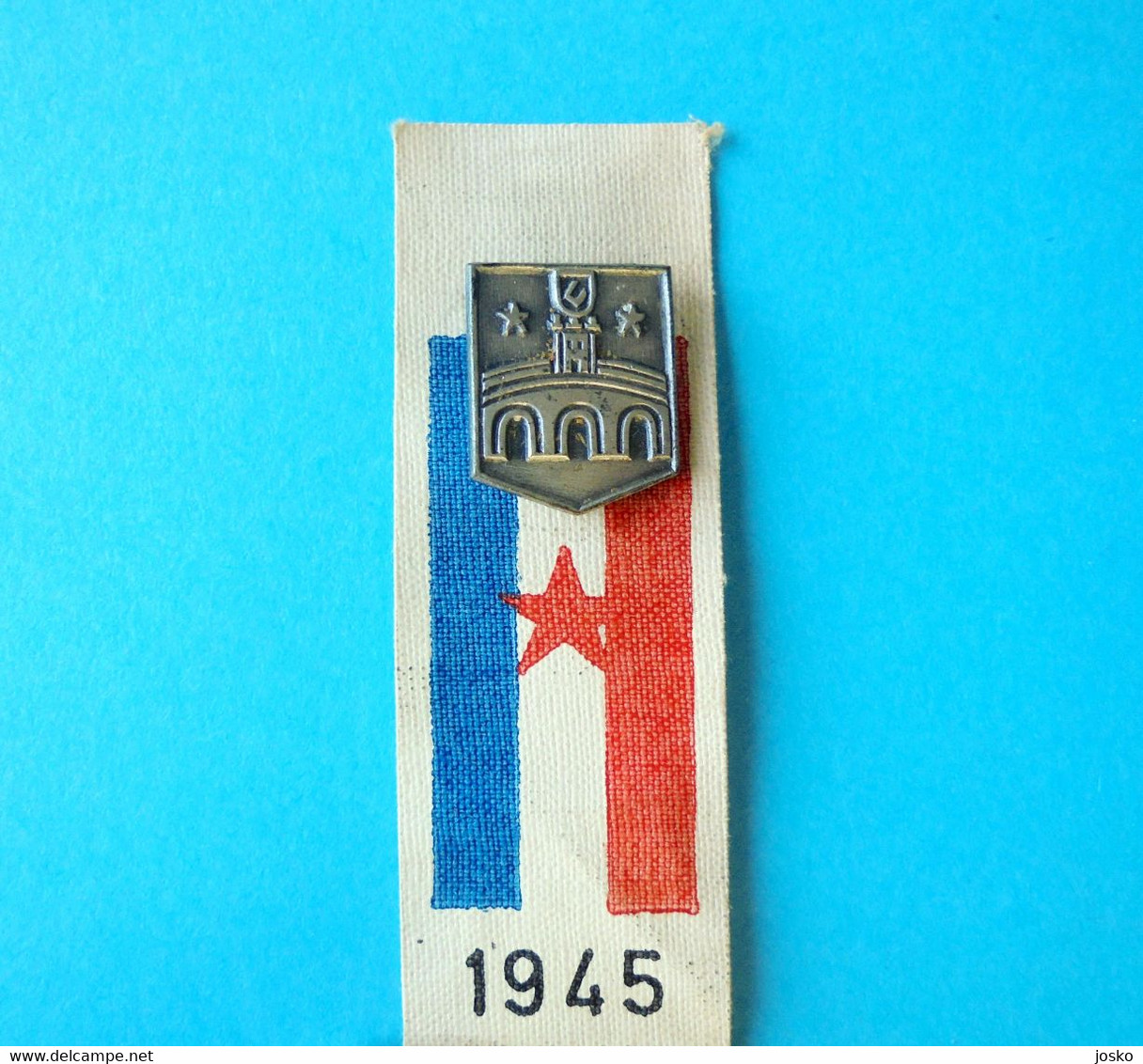 WW2 CONCENTRACION CAMP AUSCHWITZ 1945-1975 Old Rare Pin * Konzentrationslager Campo Di Concentramento Judaica - Militaria