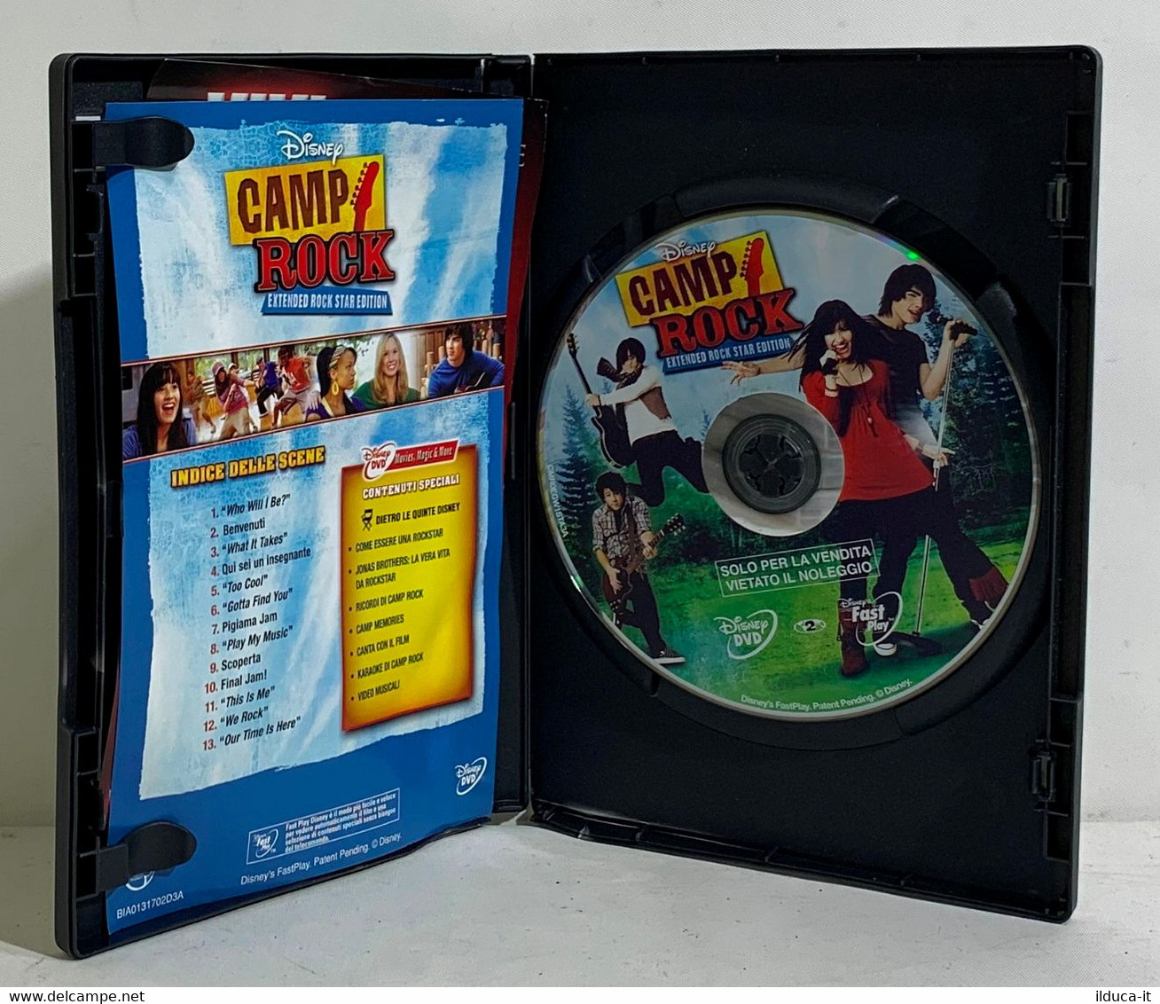 I100818 DVD - CAMP ROCK Extended Rock Star Edition (2008) - Demi Lovato - Comedias Musicales