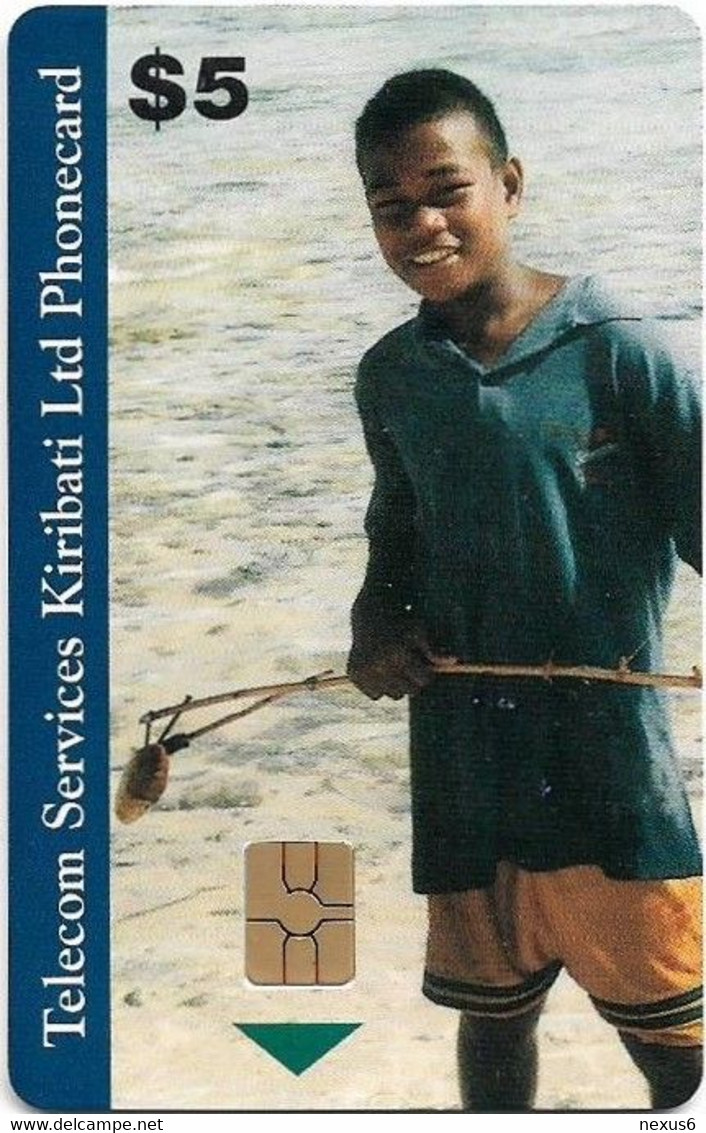 Kiribati - TSKL - Young Boy, Gem5 Red, 5$, 1999, Mint - Kiribati