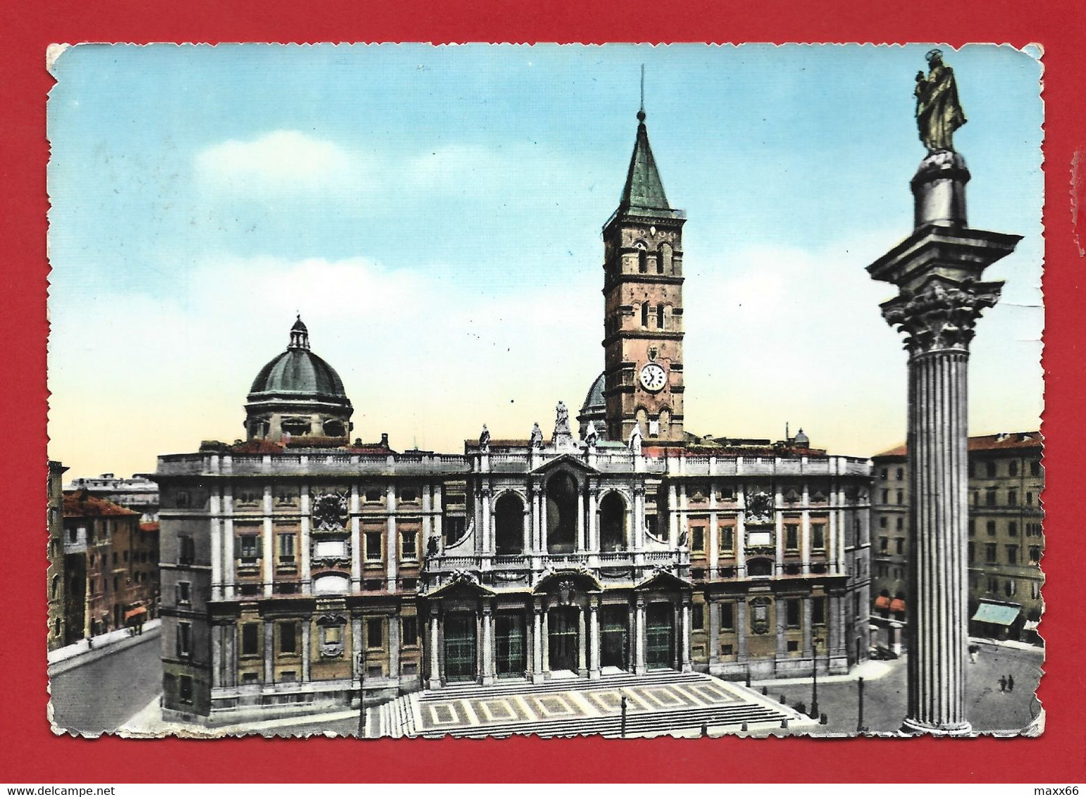 CARTOLINA VG ITALIA - ROMA - Chiesa Di S. Maria Maggiore - 10 X 15 - 1958 - Chiese