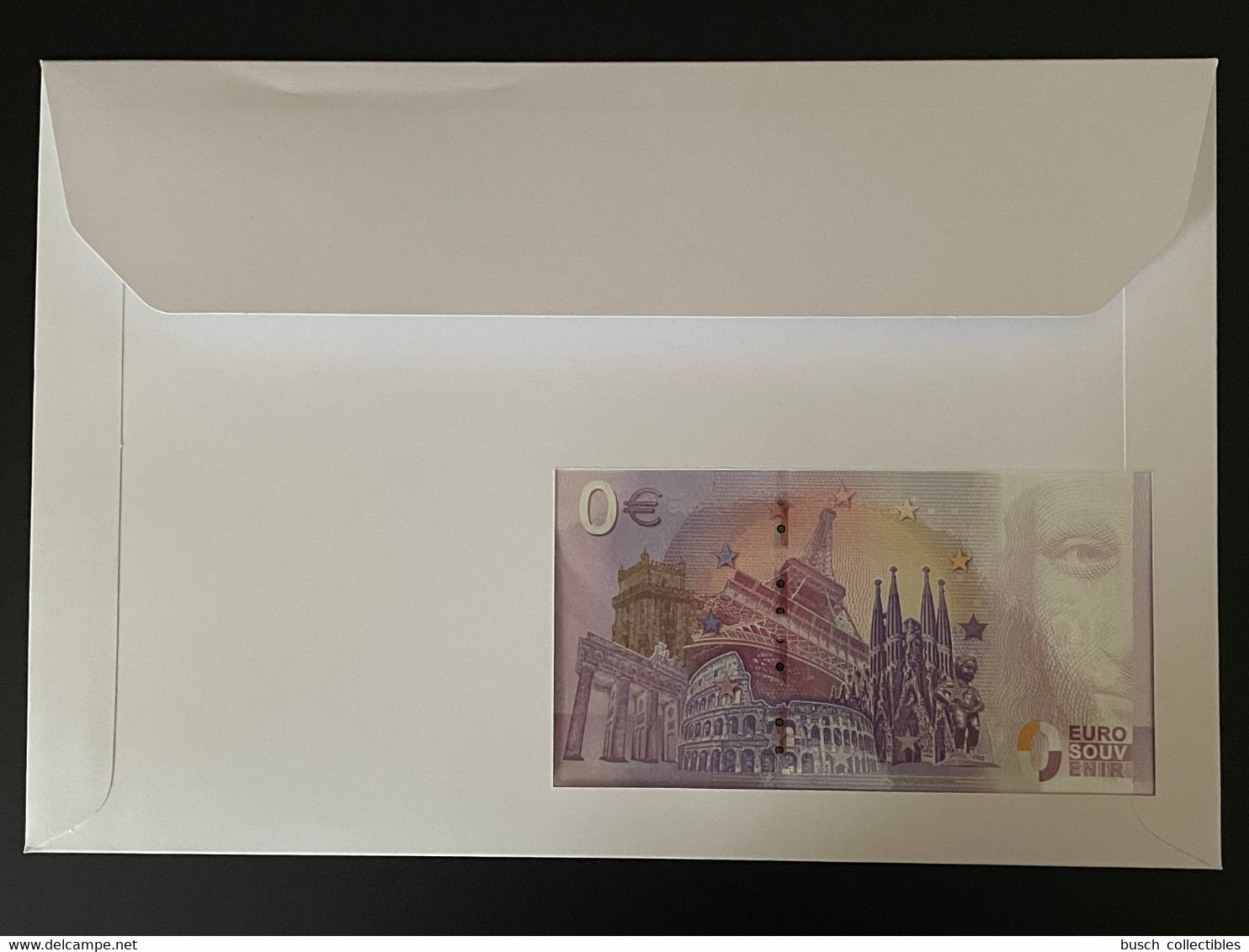 Euro Souvenir Banknote Cover France 2021 Europa CEPT Faune En Danger Fauna Strasbourg Banknotenbrief - Autres & Non Classés