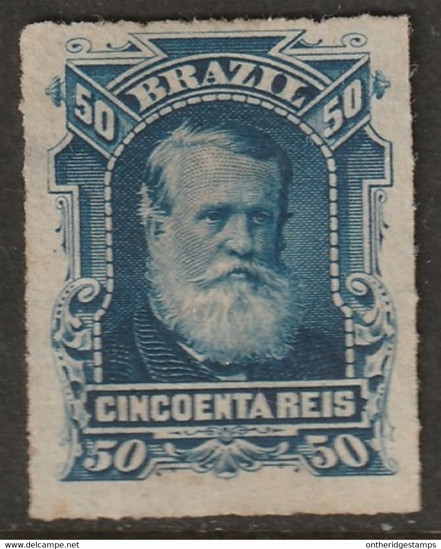 Brazil 1878 Sc 70 Mi 40 Yt 39 MNG(*) Toning - Unused Stamps