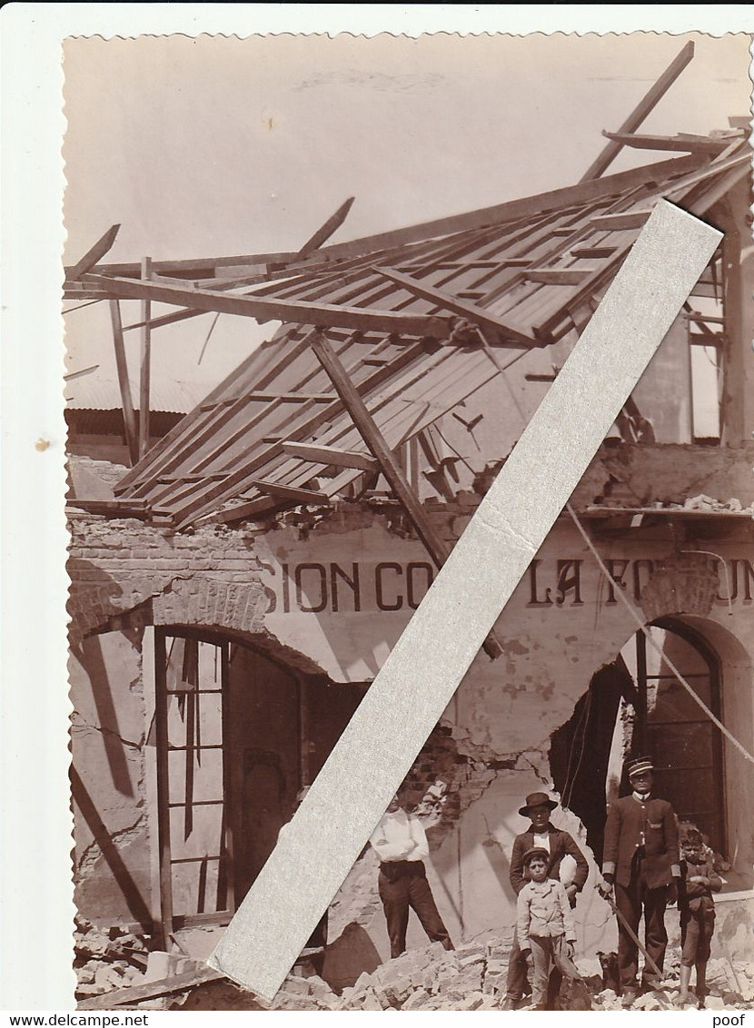 Costa-Rica : Earthquake , Cartago 1910 --- Echte Foto / Photo ( 4 ) - Costa Rica