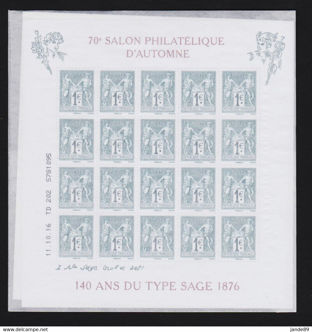 FRANCE - Bloc Feuillet N° F5094 Salon Philatélique D'Automne - Timbres N° 5094 Et 5095 - Neuf** - Nuovi