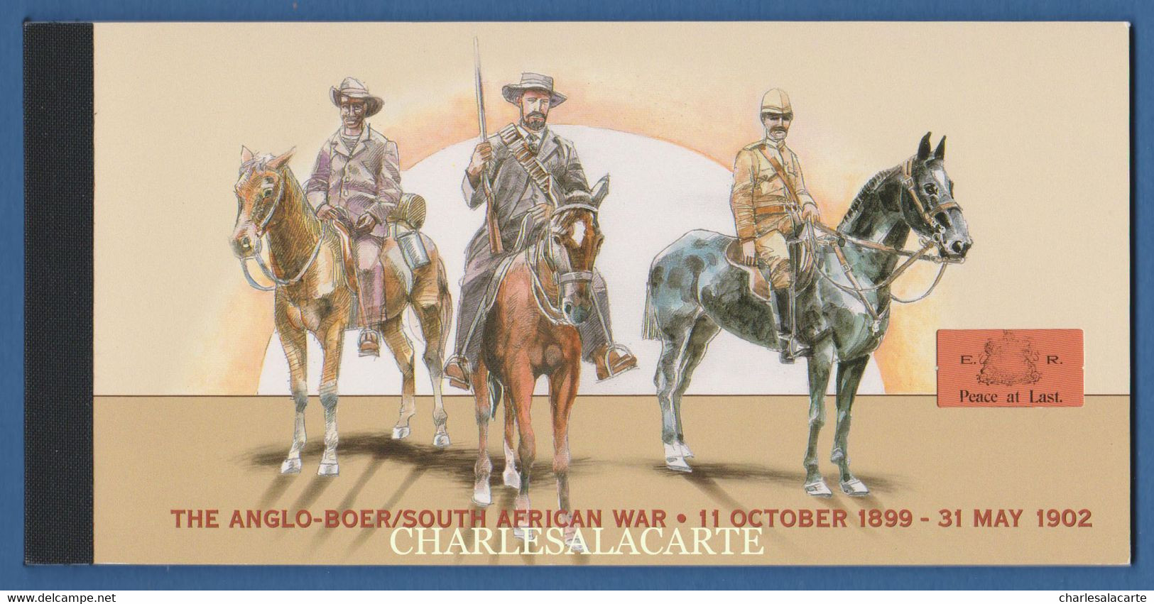 SOUTH AFRICA  2002  PRESTIGE BOOKLET  END OF ANGLO-BOER WAR  S.G. SP 4   SACC 55 - Booklets