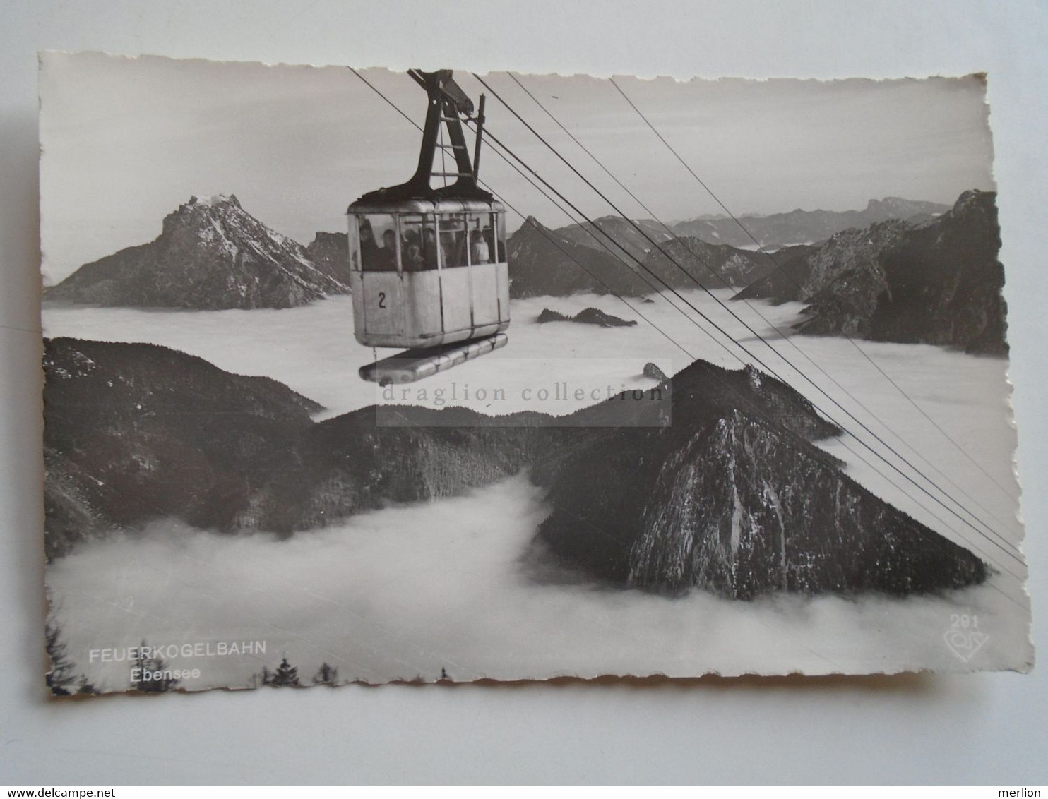 D185061    Austria Österreich   - Feuerkogelbahn, Ebensee  -Cable Car - Ebensee