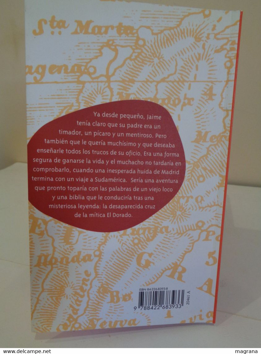 La Cruz De El Dorado. César Mallorquí. Ilustraciones De Jordi Vila Delclòs. Circulo De Lectores. Año 1999. - Actie, Avonturen