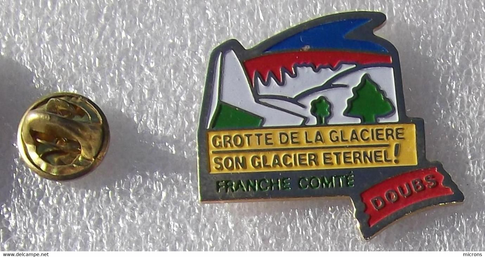 GROTTE DE LA GLACIERE SON GLACIER ETERNEL FRANCHE COMTE DOUBS    FFFF 2 - Cities