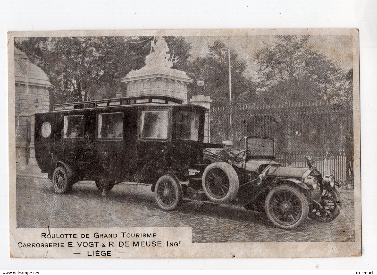 575 - LIEGE - Carrosserie E.VOGT & R. DE MEUSE - Roulotte De Grand Tourisme - Bullange - Buellingen