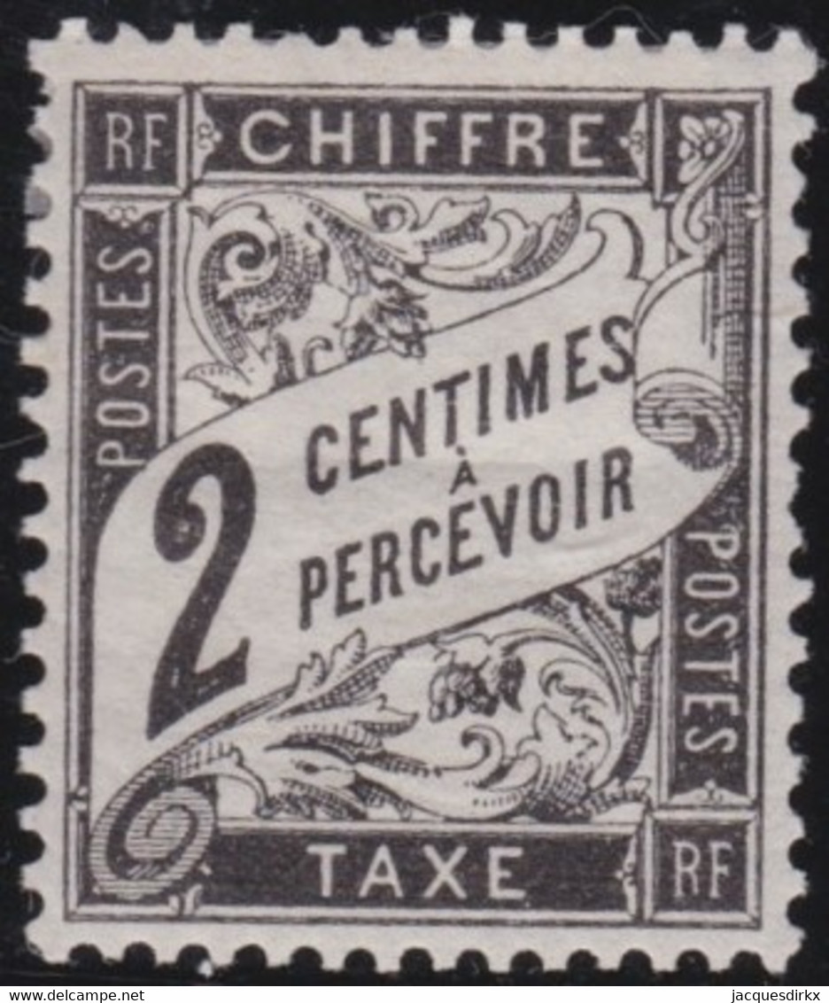 France . Y&T .    Taxe 11  (2 Scans)     .    *    .    Neuf Avec Gomme D' Origine Et Trace De Charnière - 1859-1959.. Ungebraucht