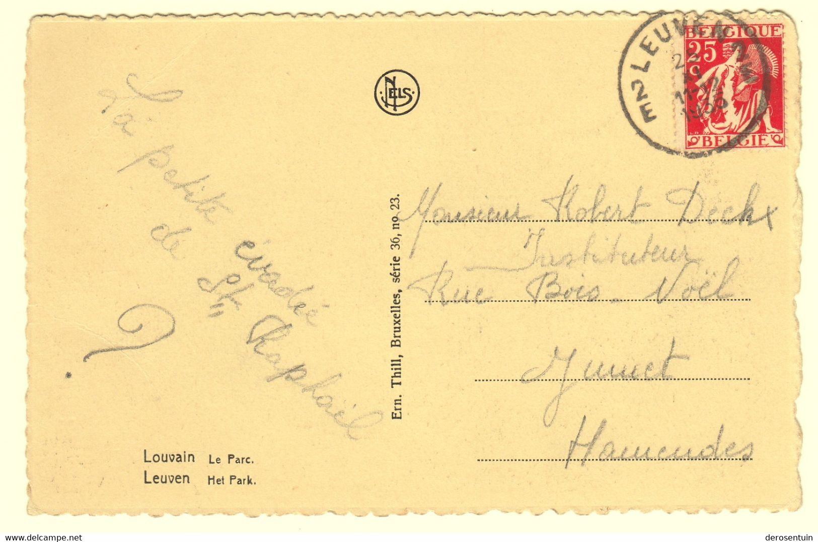 a0004	[Postkaarten] Leuven / Heverlee (gevarieerd lot). - Lot van 70 postkaarten (waarvan 49 r/v gescand), klein formaat