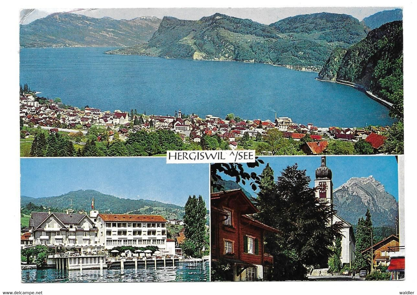 NIDWALDEN 6052  HERGISWIL AM SEE  1970 - Hergiswil