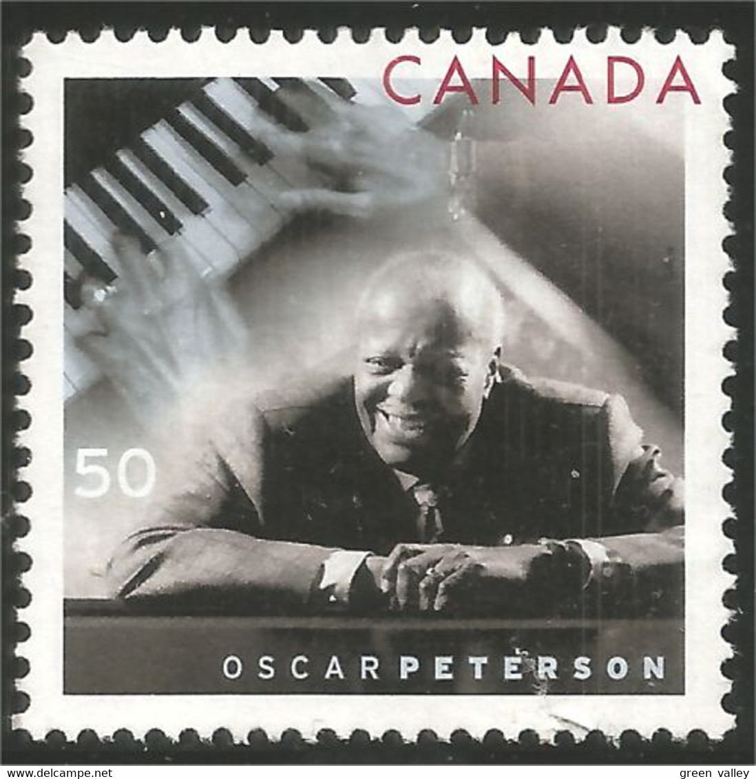 Canada Music Musique Piano Oscar Pertersen Mint No Gum (5-002) - Musica