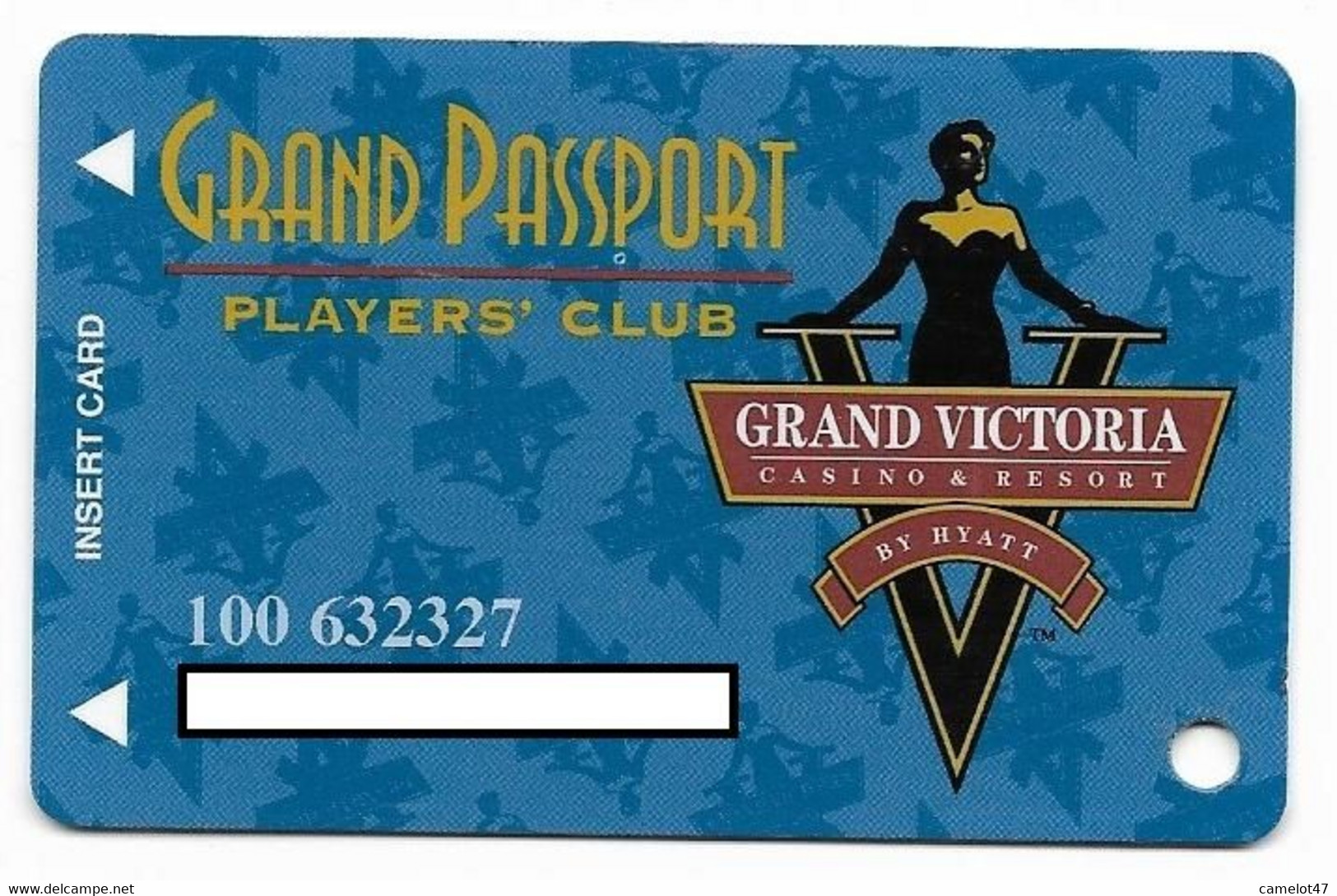 Grand Victoria Casino, Elgin, IL  Older Used Slot Or Player's Card, # Grandvictoria-6 - Casinokarten