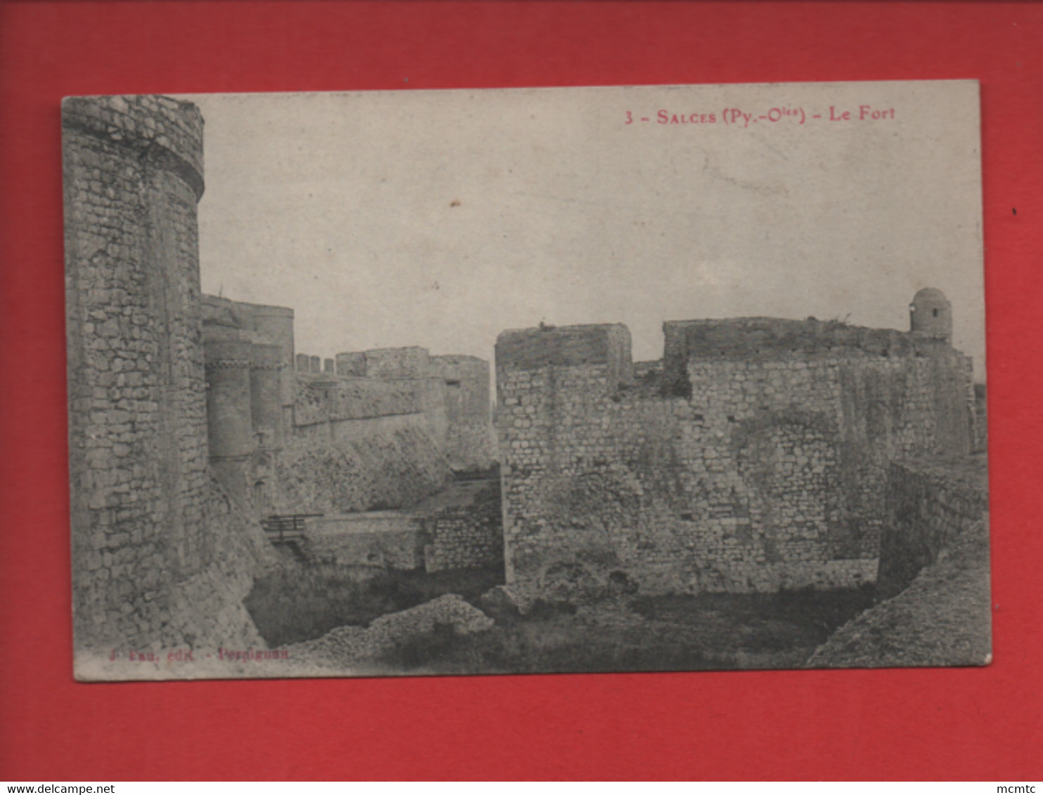 CPA -  Salces  -(  Salses ) - (Pyr. Or.)  - Le Fort - Salses