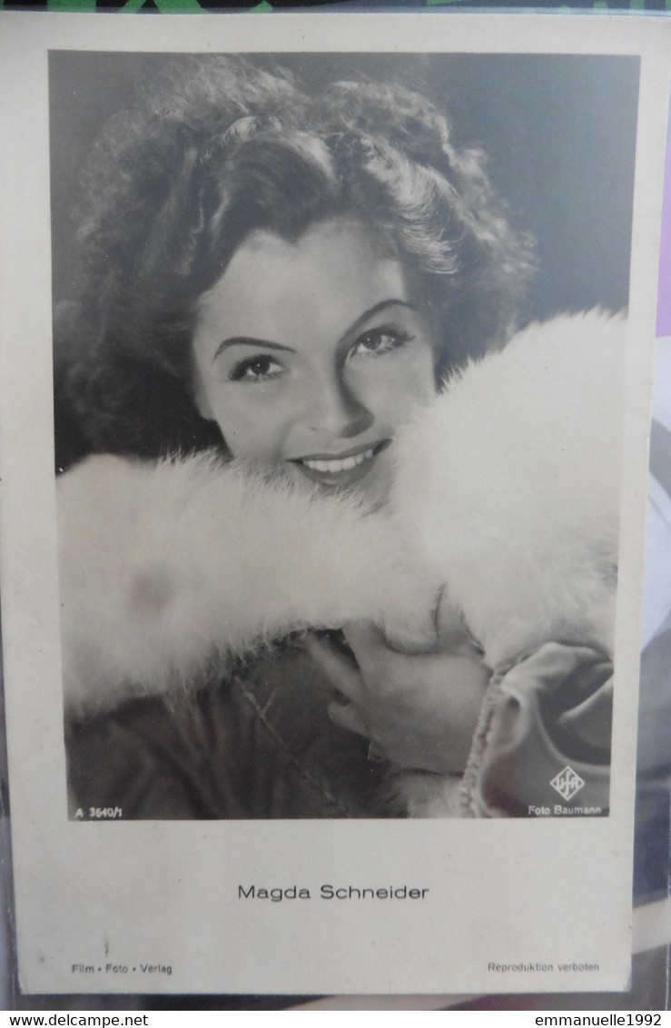 Photo Sur CPA D'époque Années 1930 De L'actrice Allemande Magda Schneider Mère De Romy Schneider Sissi - Altri & Non Classificati