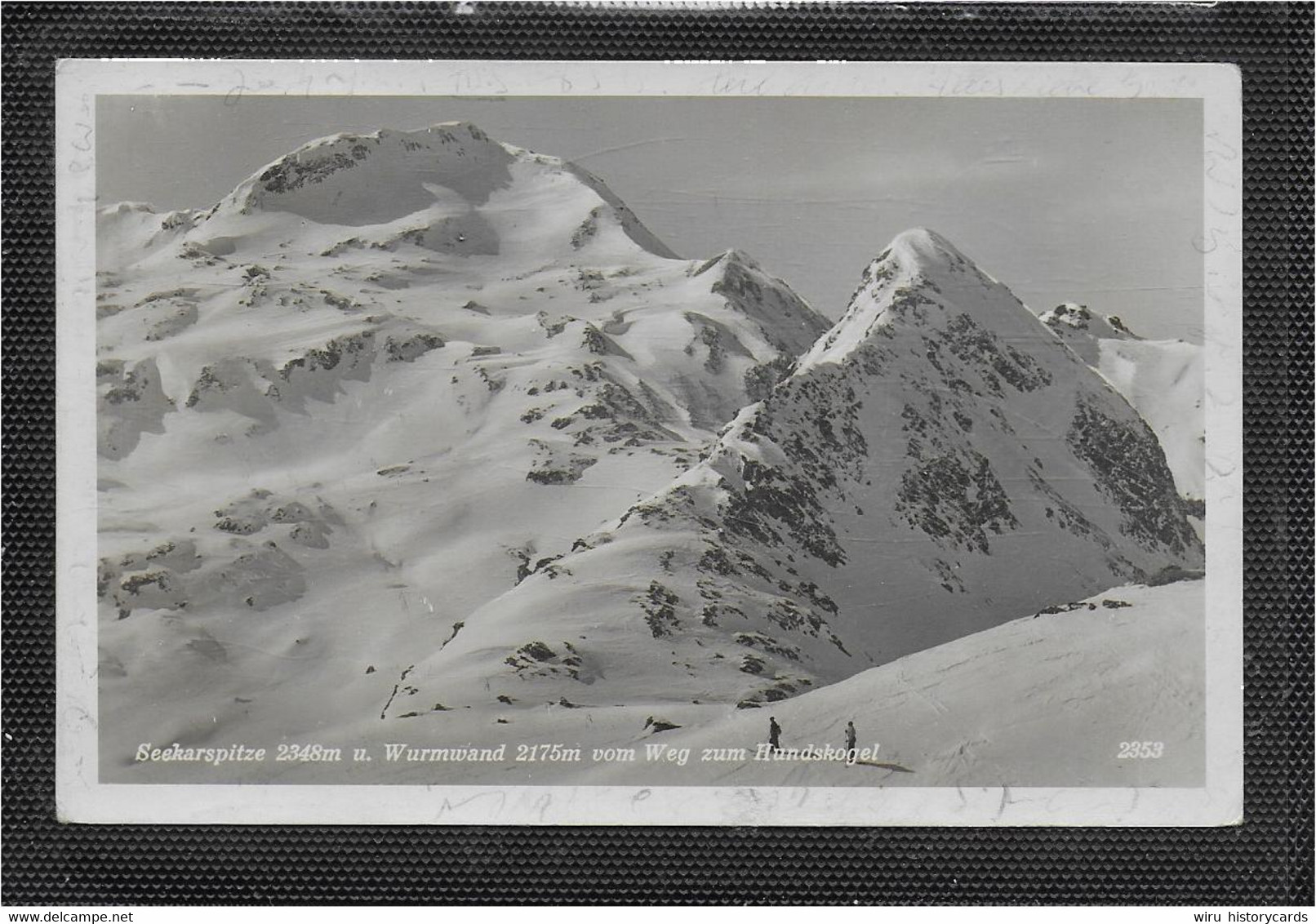 AK 0797  Obertauern - Seekarspitze & Wurmwand Vom Weg Zum Hundskogel Um 1937 - Obertauern