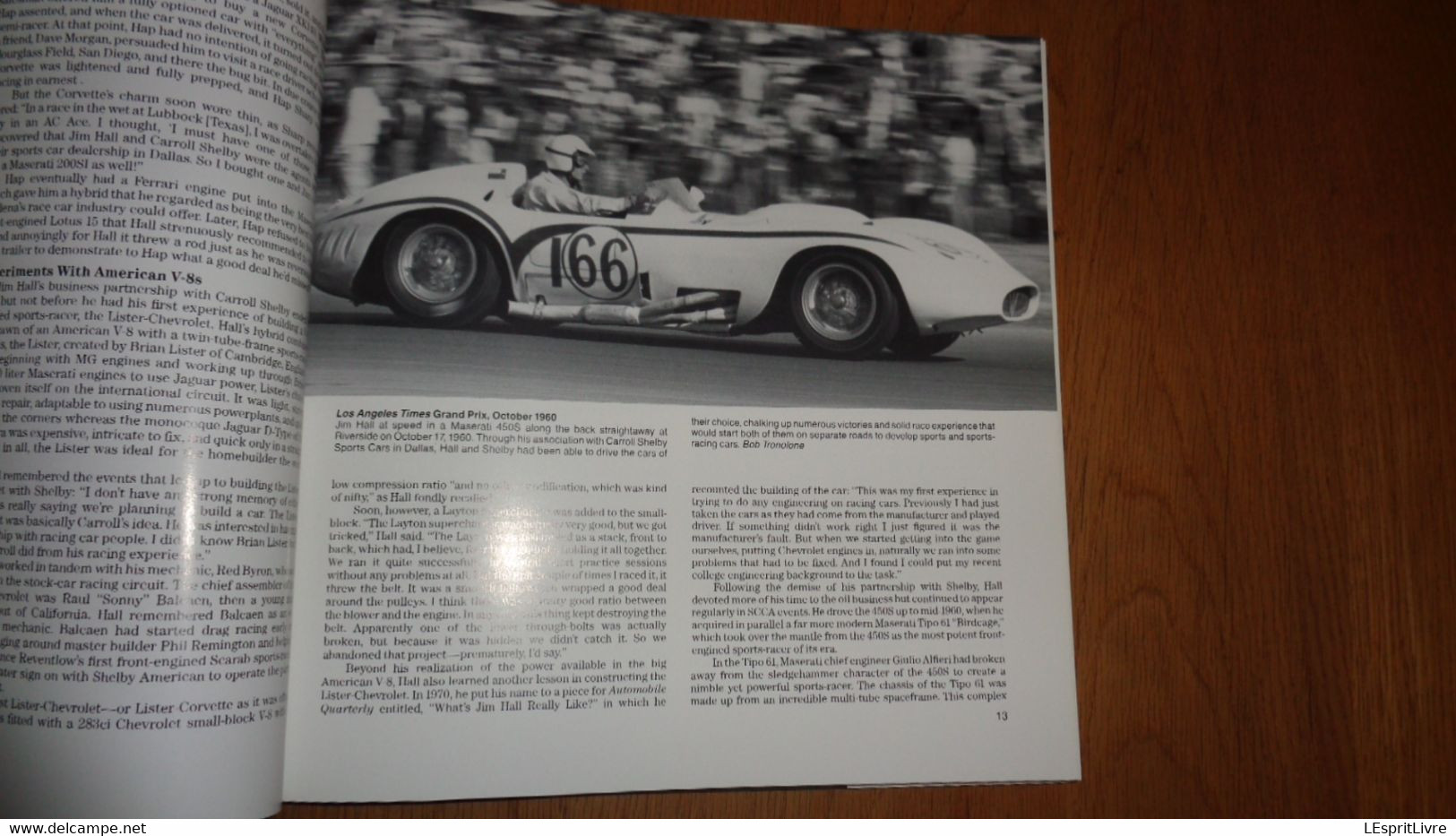 CHAPARRAL Complète History Of Jim Hall's Chaparral Race Cars 1961 1970 Racing Cars Course Can Am GP Auto Automobile Car - 1950-Aujourd'hui