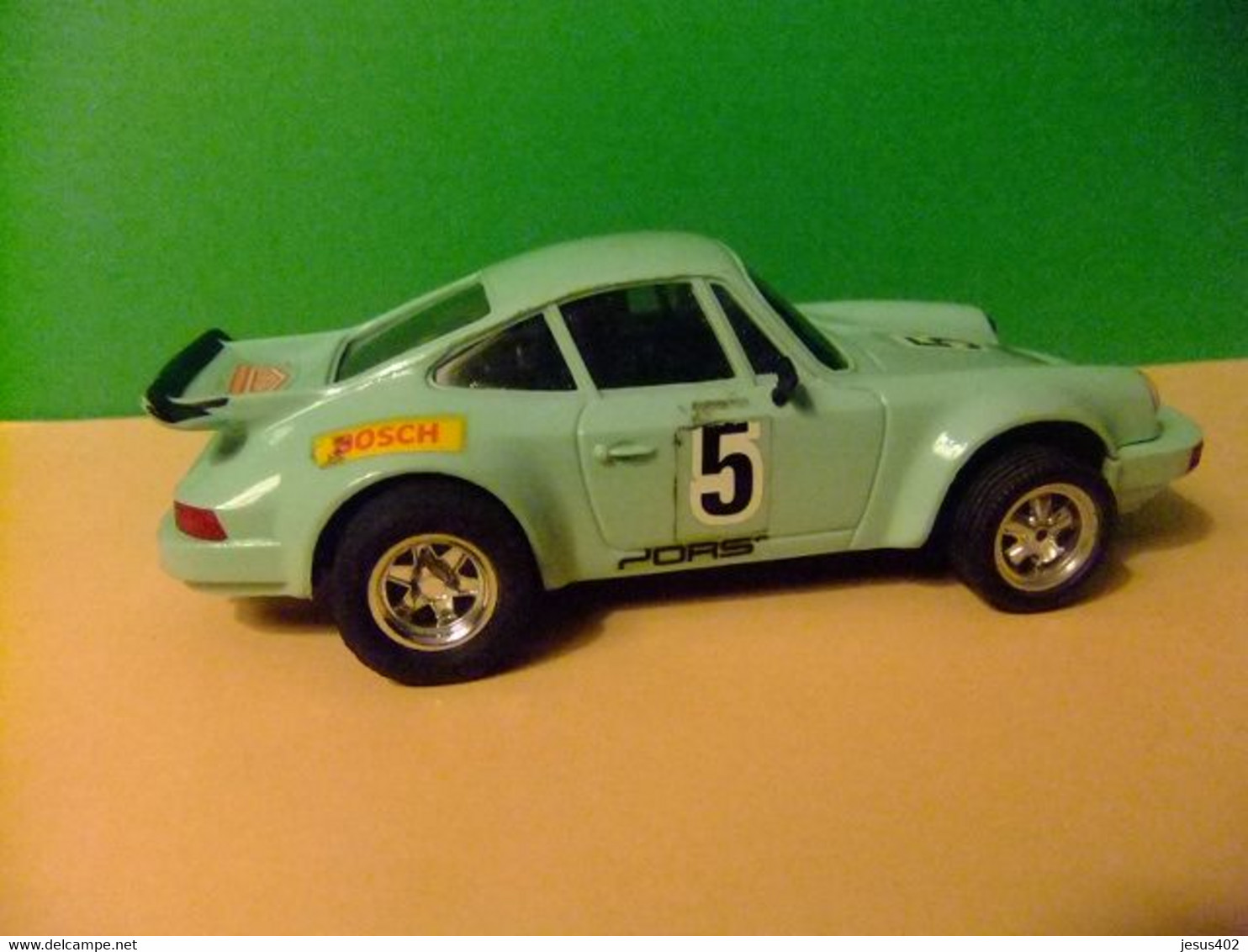 SCALEXTRIC PORSCHE CARRERA  RS EXIN Azul Claro 5 - Road Racing Sets